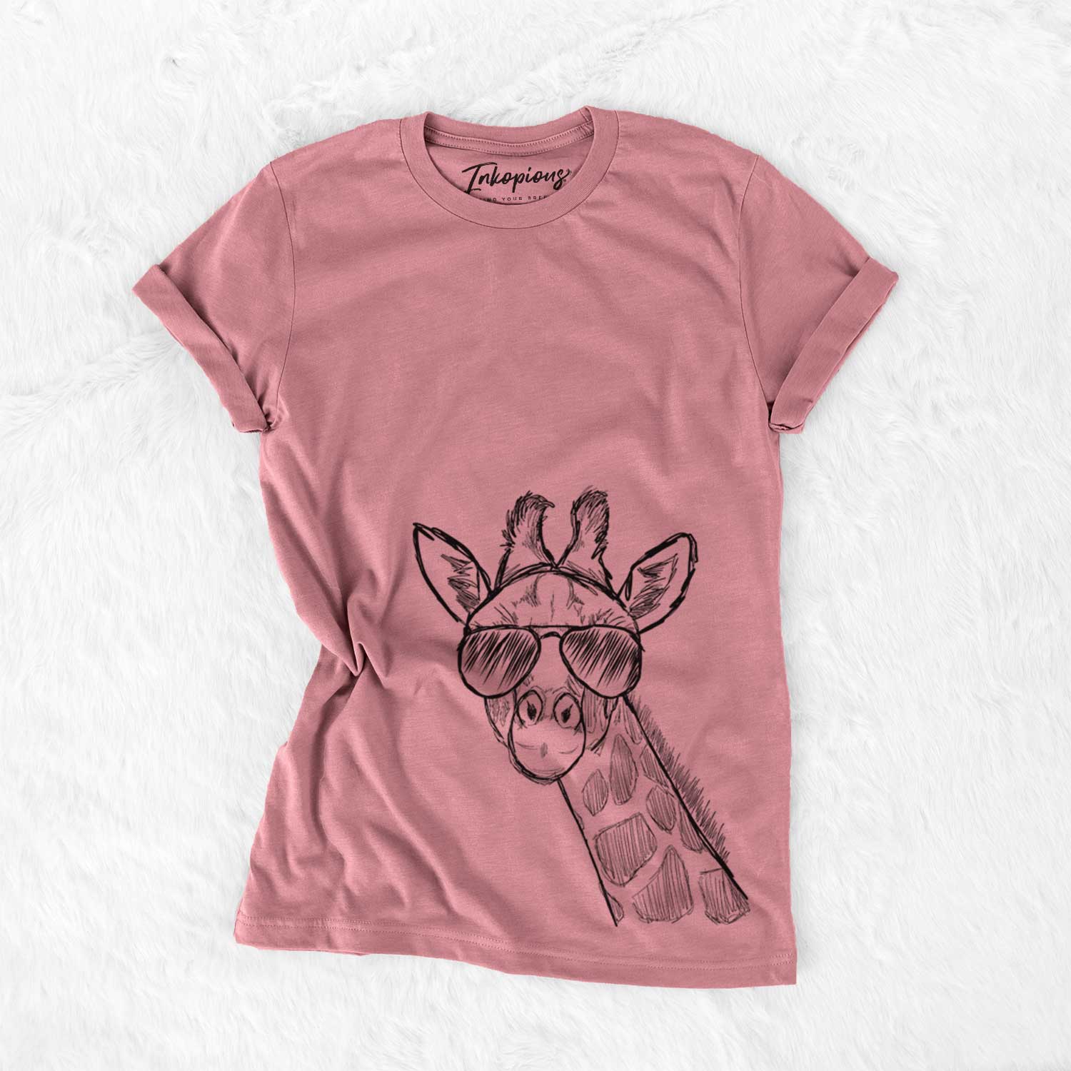Aviator Cedrick the Giraffe - Unisex Crewneck