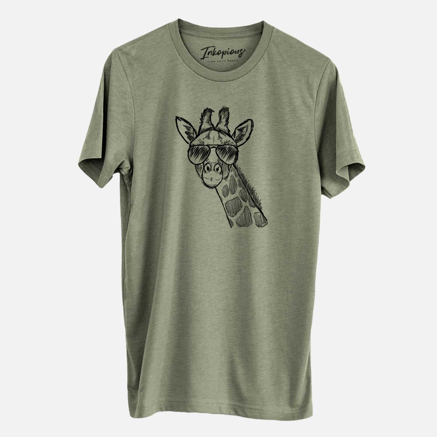 Aviator Cedrick the Giraffe - Unisex Crewneck