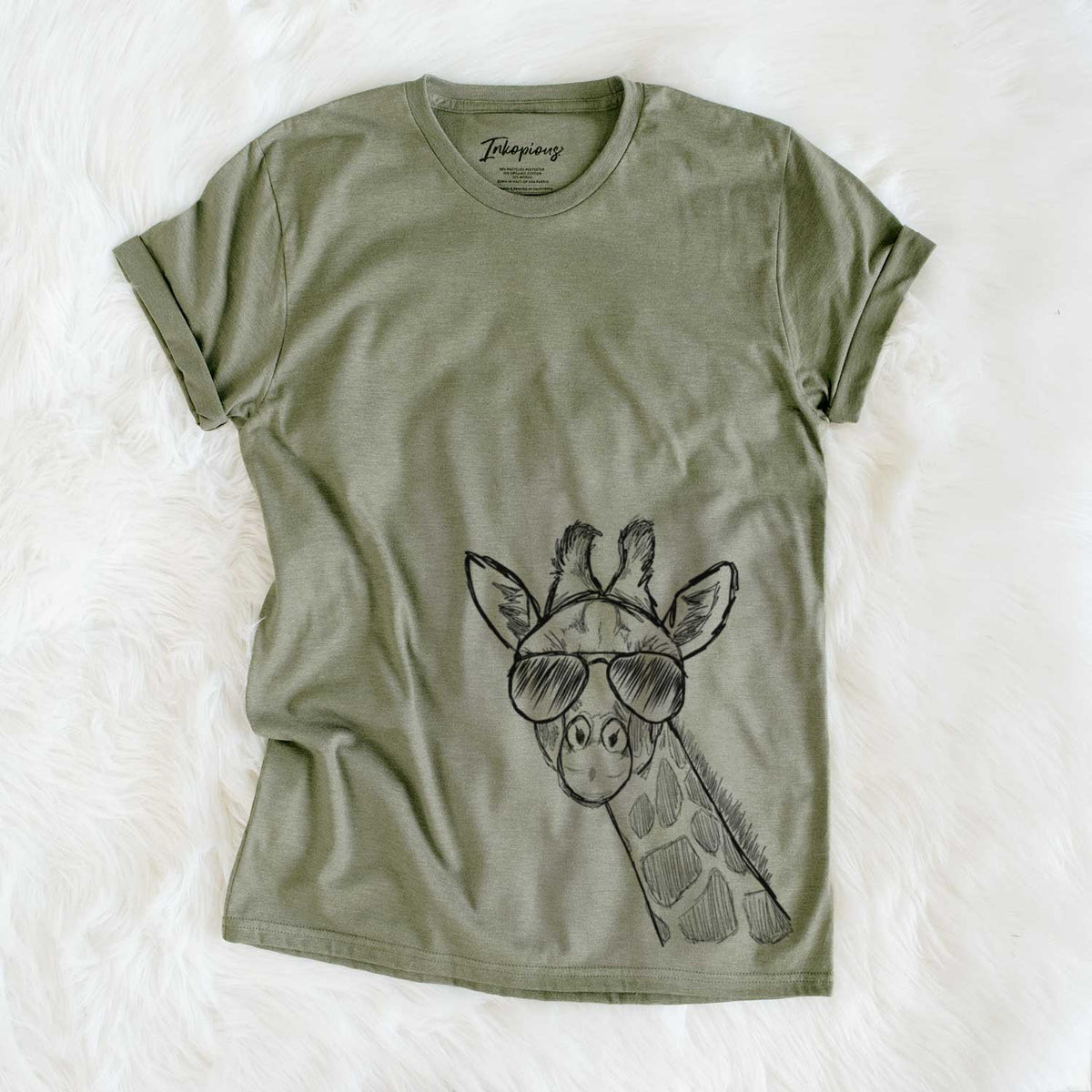 Aviator Cedrick the Giraffe - Unisex Crewneck