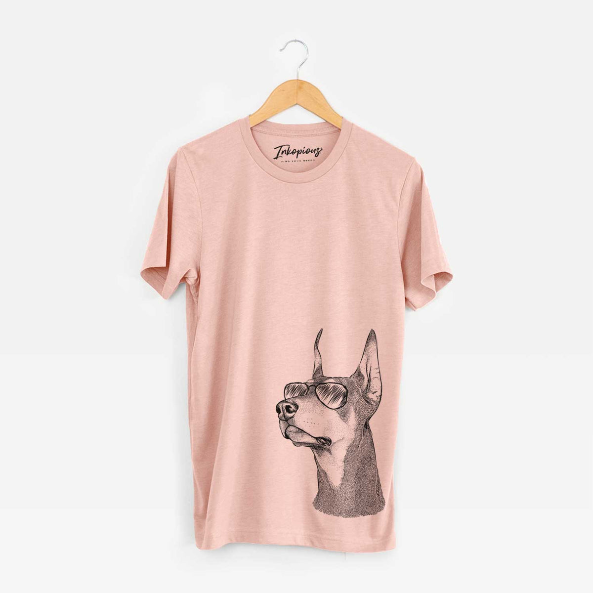 Cenza the Doberman Pinscher - Bella Canvas Unisex Crewneck