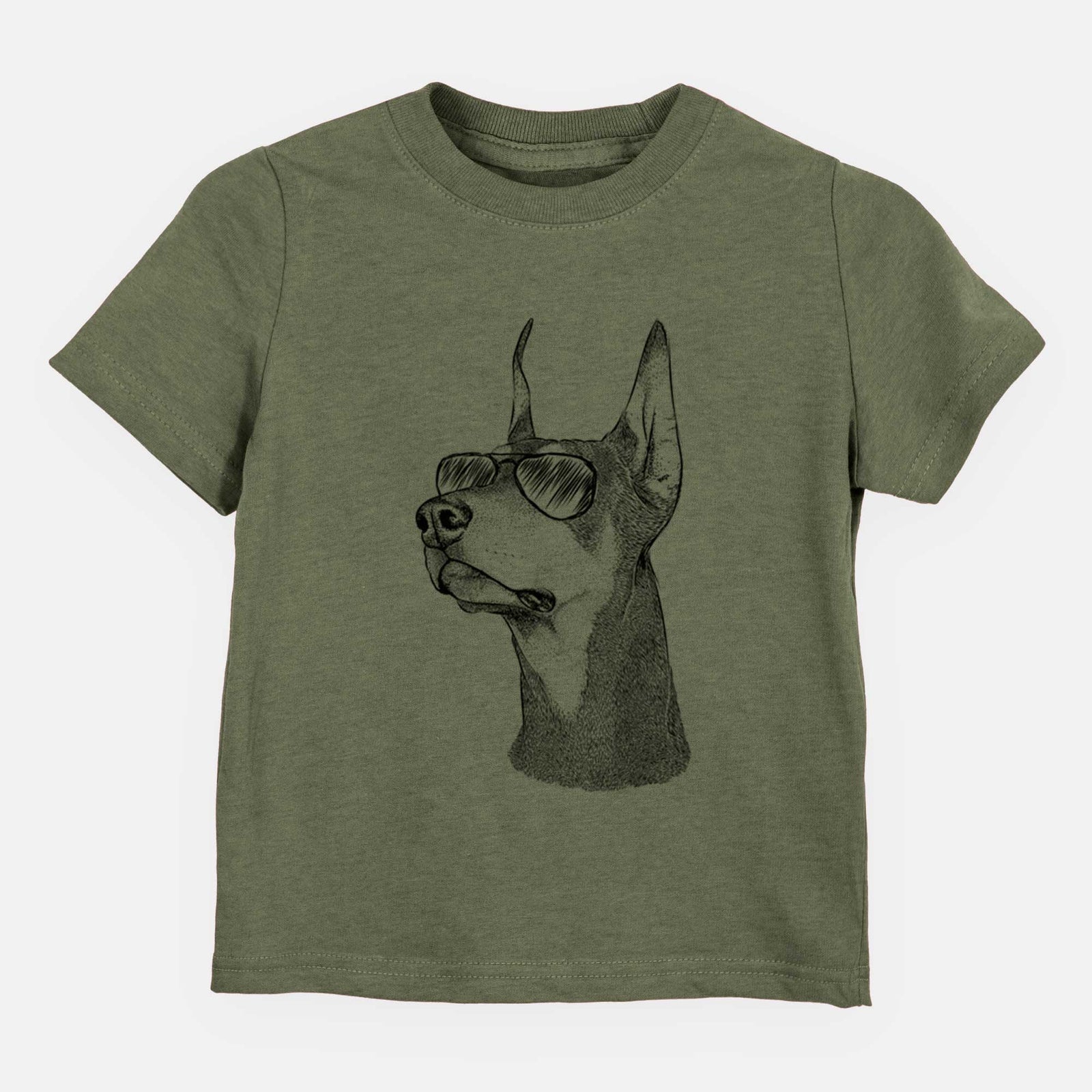 Aviator Cenza the Doberman Pinscher - Kids/Youth/Toddler Shirt