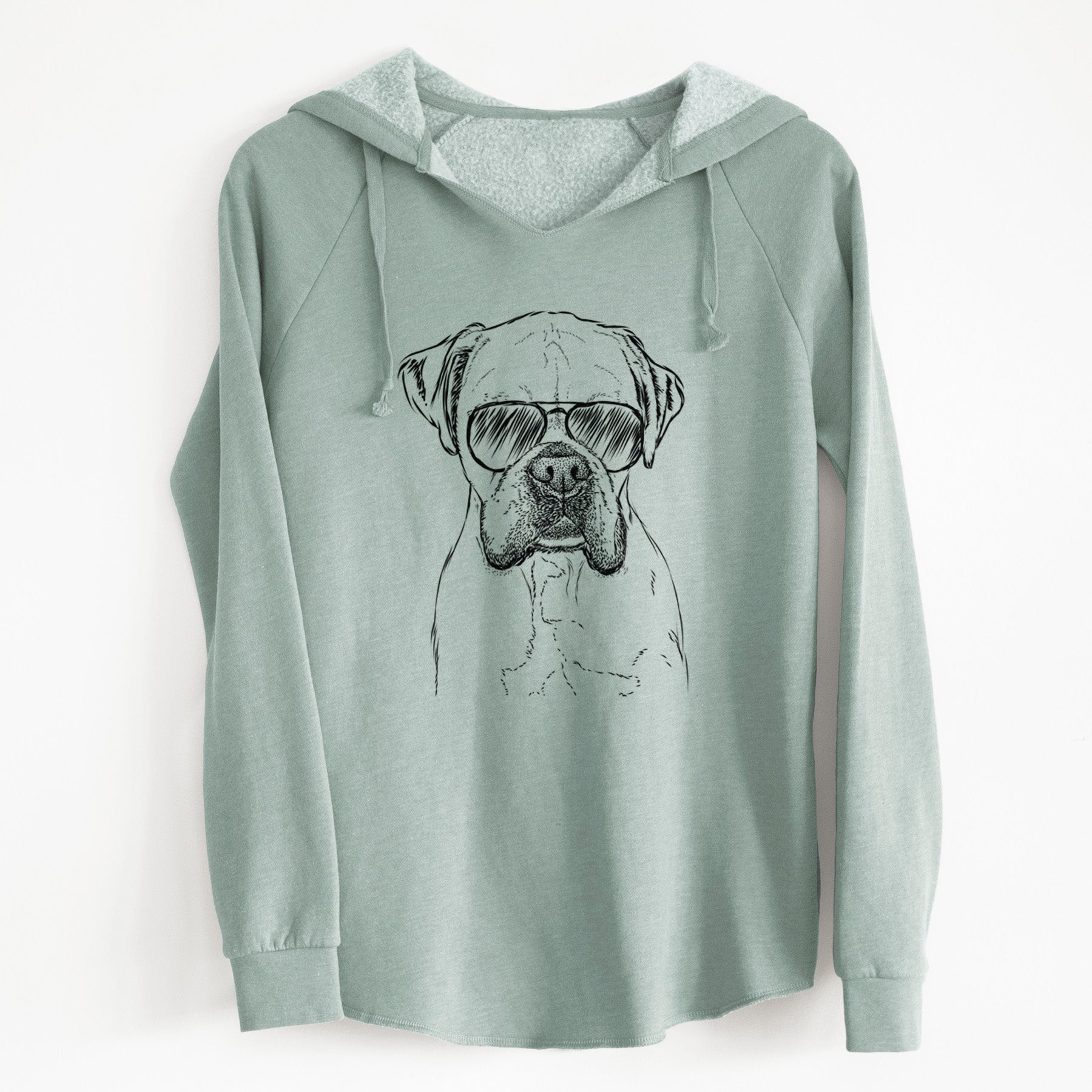 Aviator Champion Bentley the Boxer - Cali Wave Hooded Sweatshirt