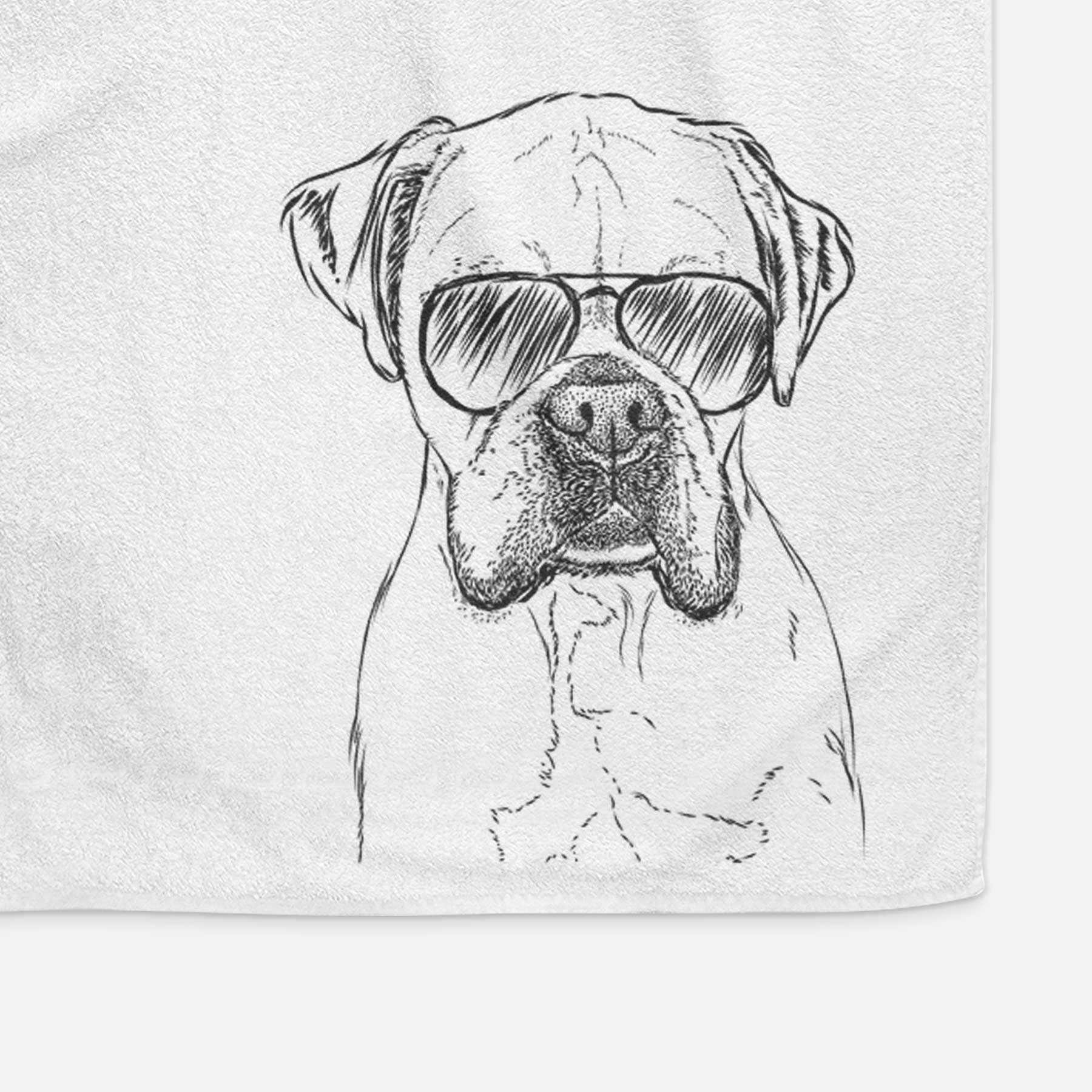 Champion Bentley the Boxer Decorative Hand Towel