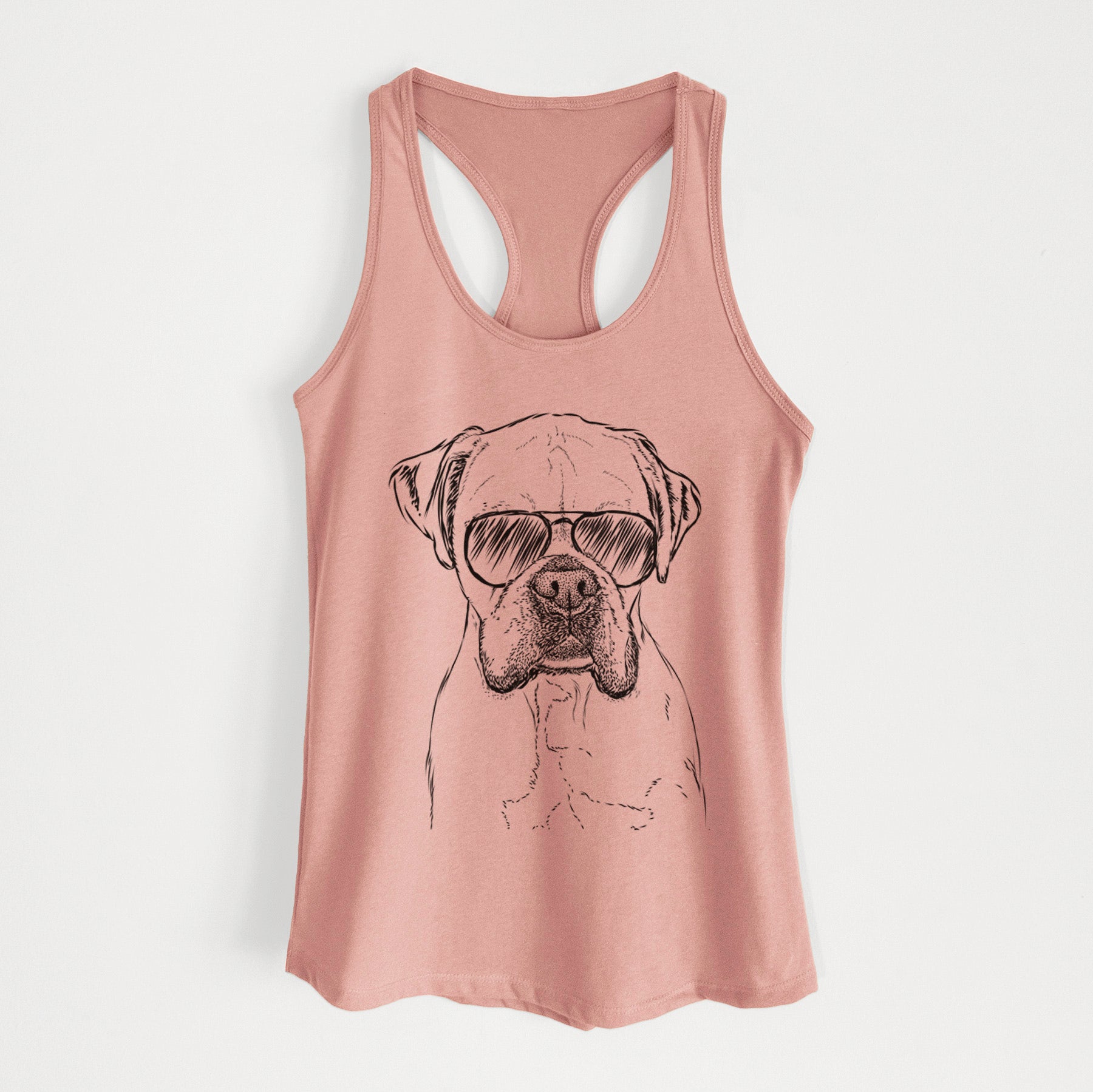 Champion Bentley the Boxer - Women's Racerback Tanktop