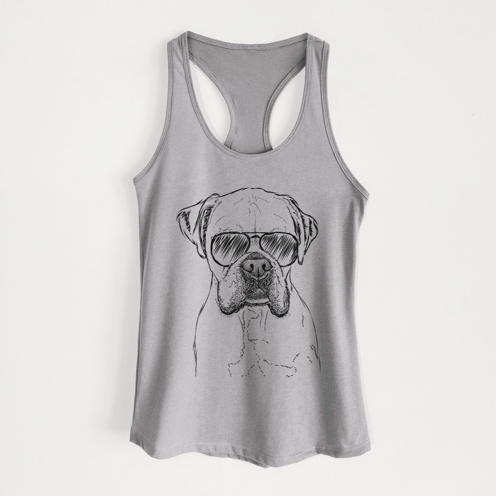 Champion Bentley the Boxer - Women's Racerback Tanktop