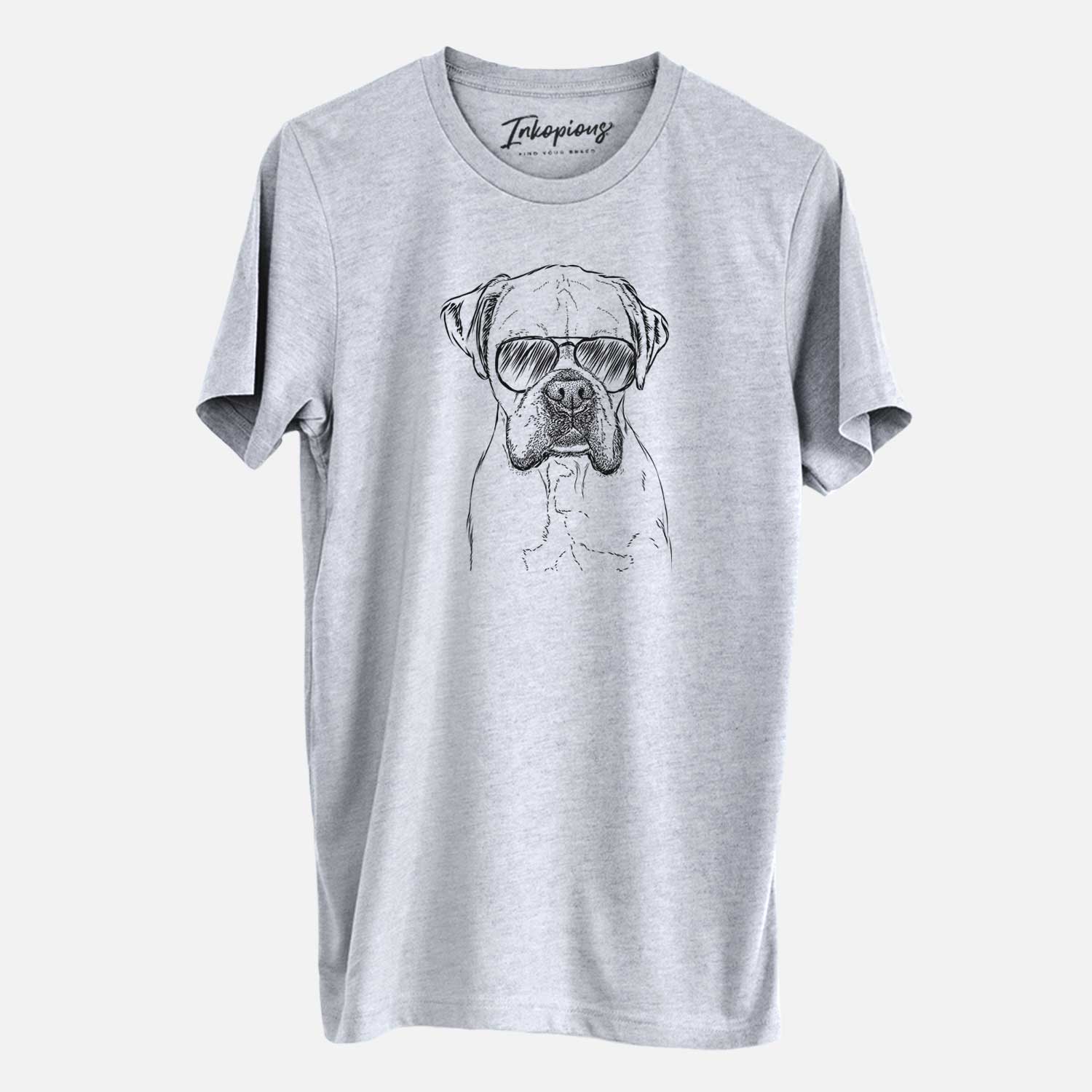 Aviator Champion Bentley the Boxer - Unisex Crewneck