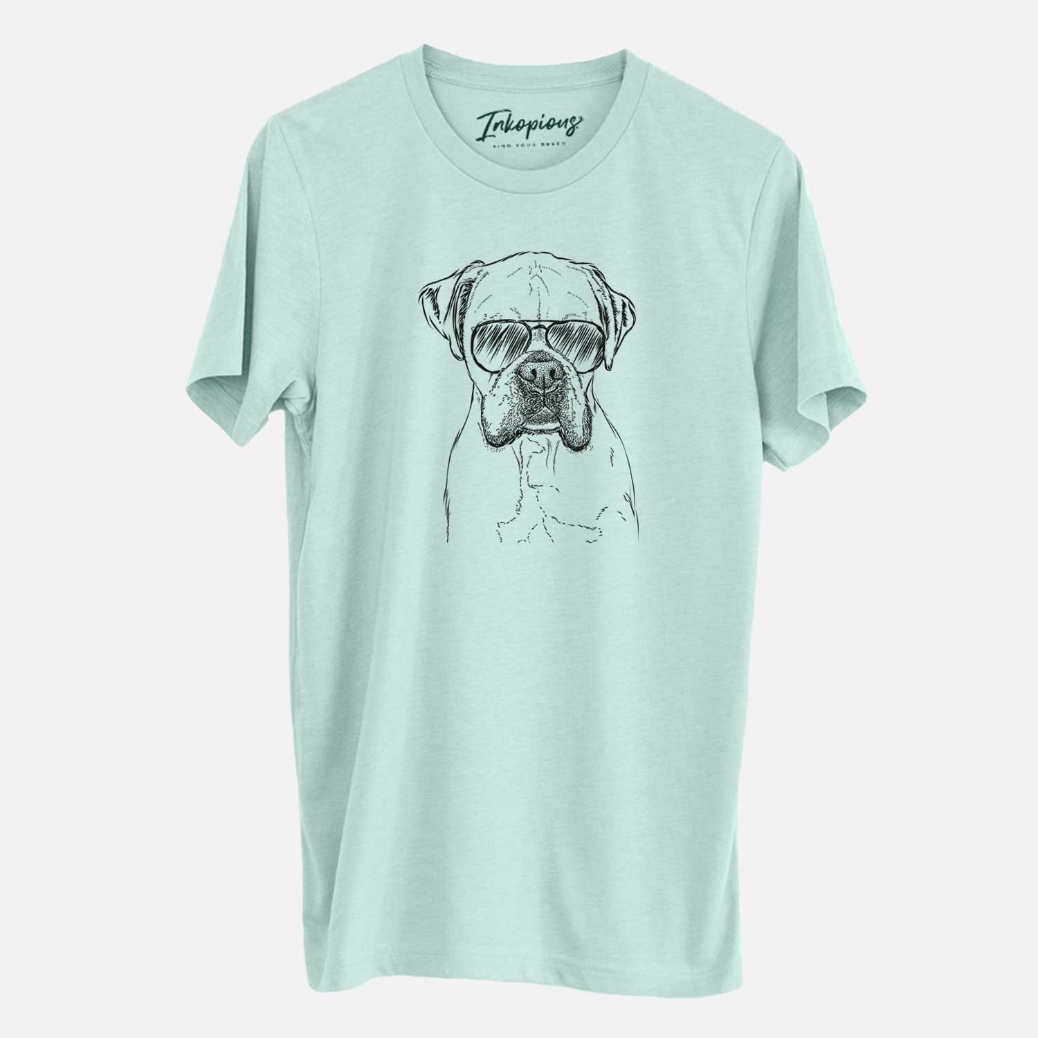 Aviator Champion Bentley the Boxer - Unisex Crewneck