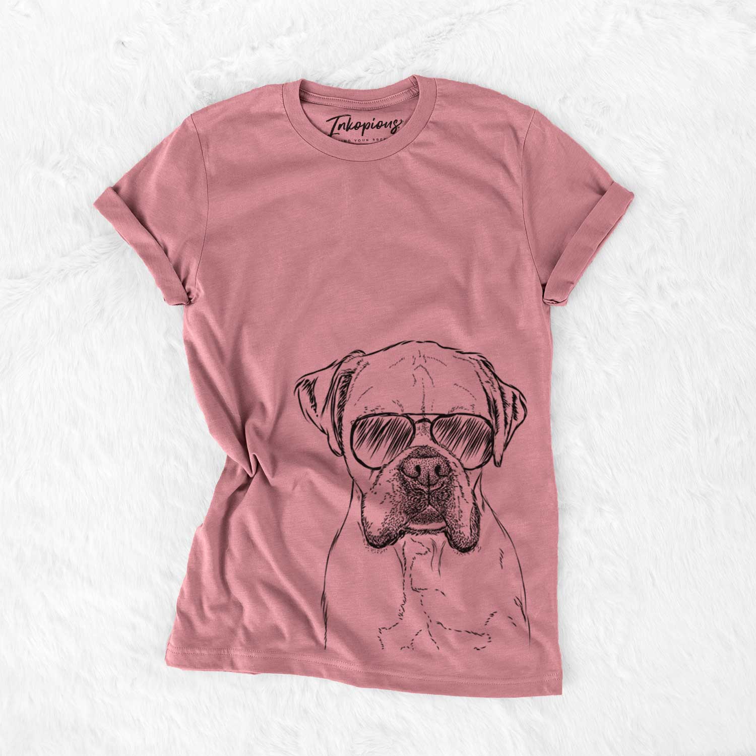 Aviator Champion Bentley the Boxer - Unisex Crewneck