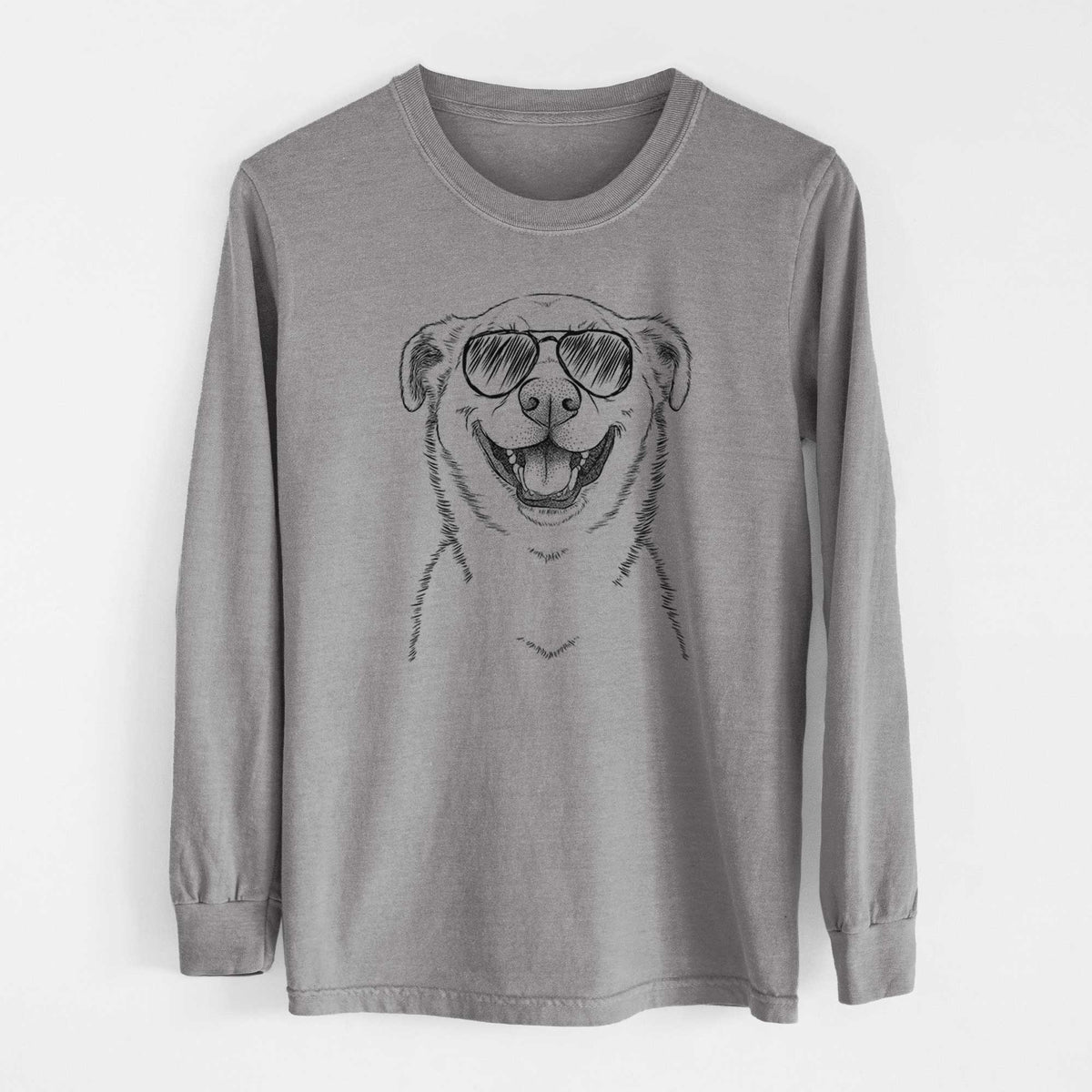 Aviators Chancellor the Mixed Breed - Heavyweight 100% Cotton Long Sleeve