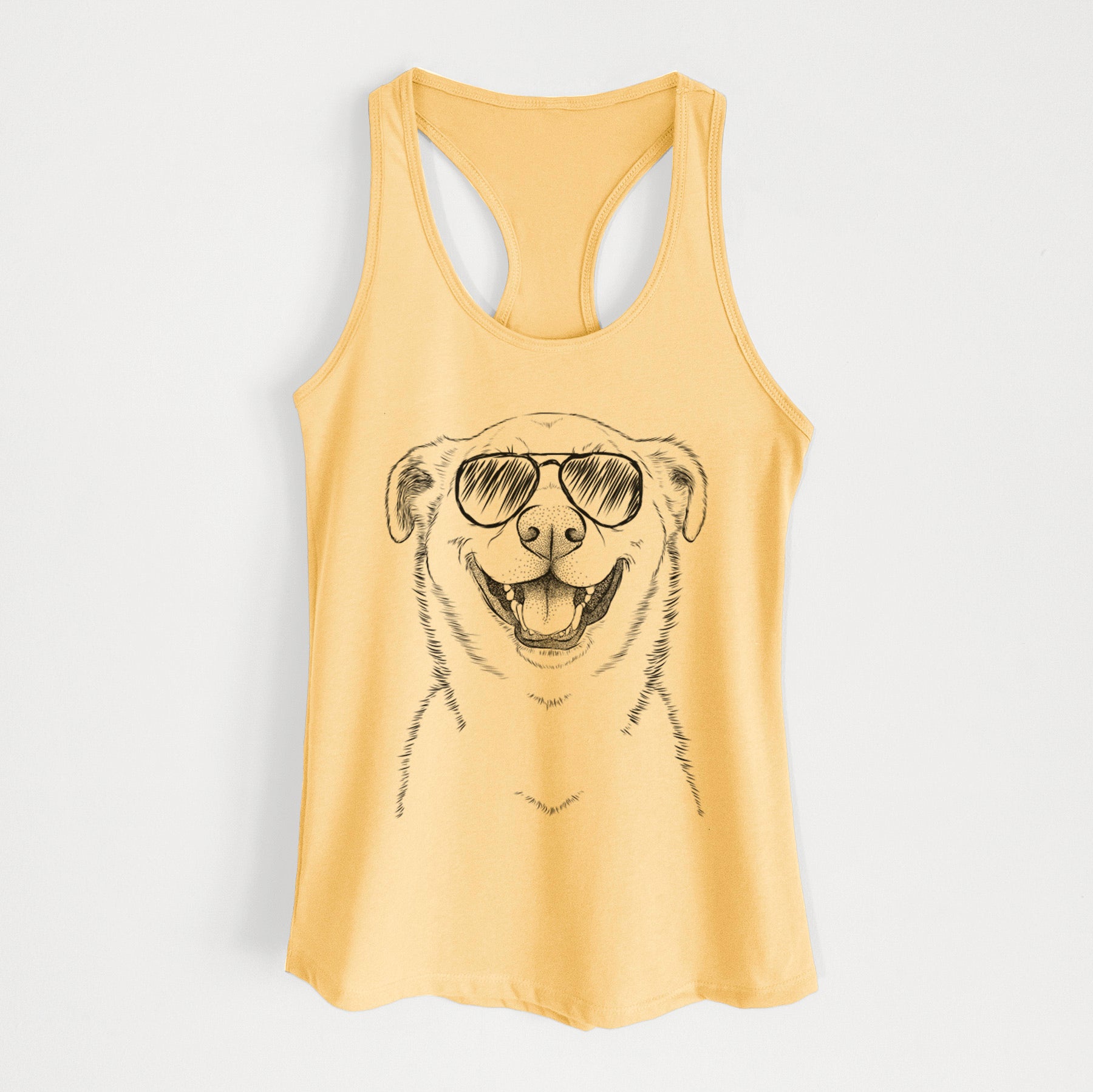 Chancellor the Mixed Breed - Women's Racerback Tanktop