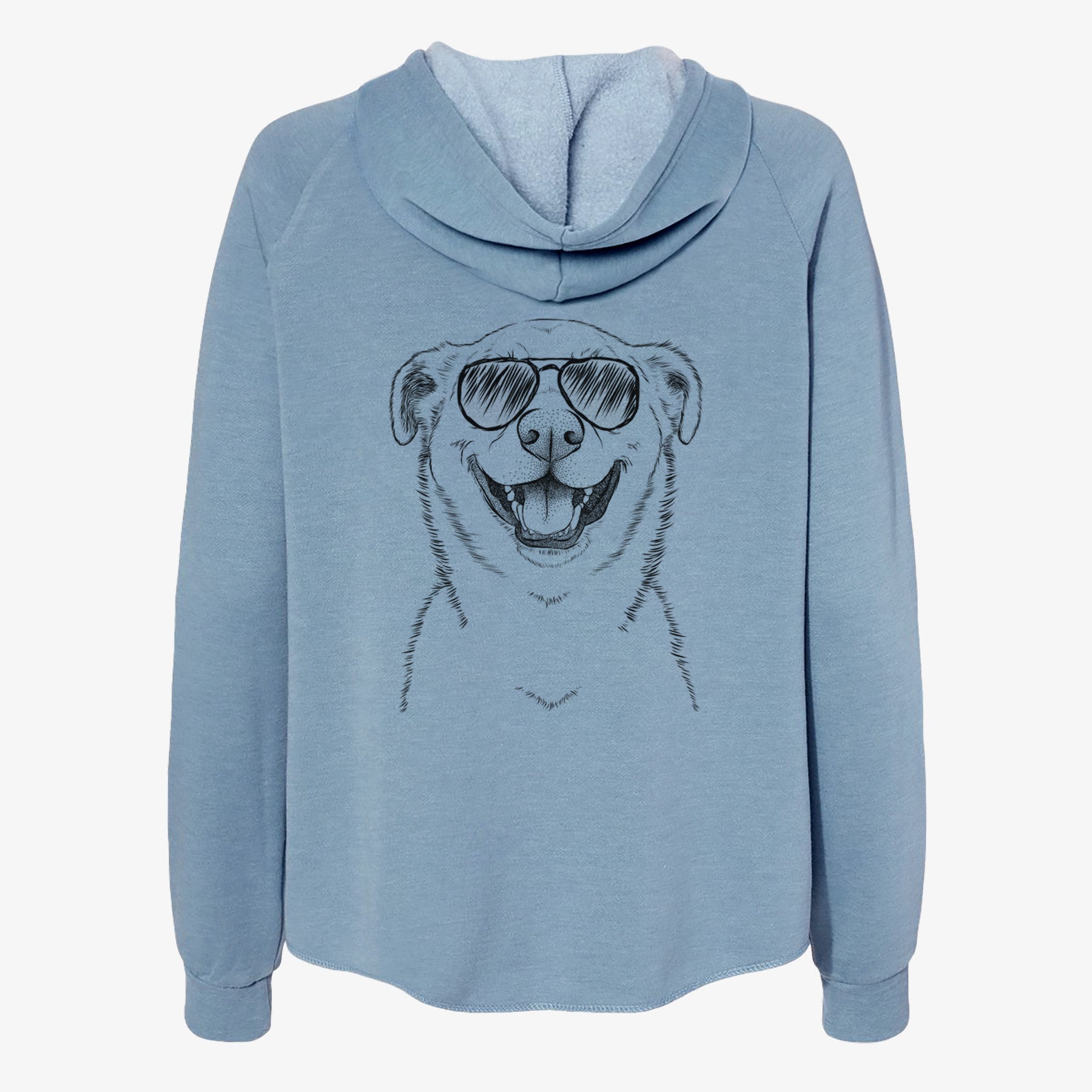 Chancellor the Mixed Breed - Women's Cali Wave Zip-Up Sweatshirt