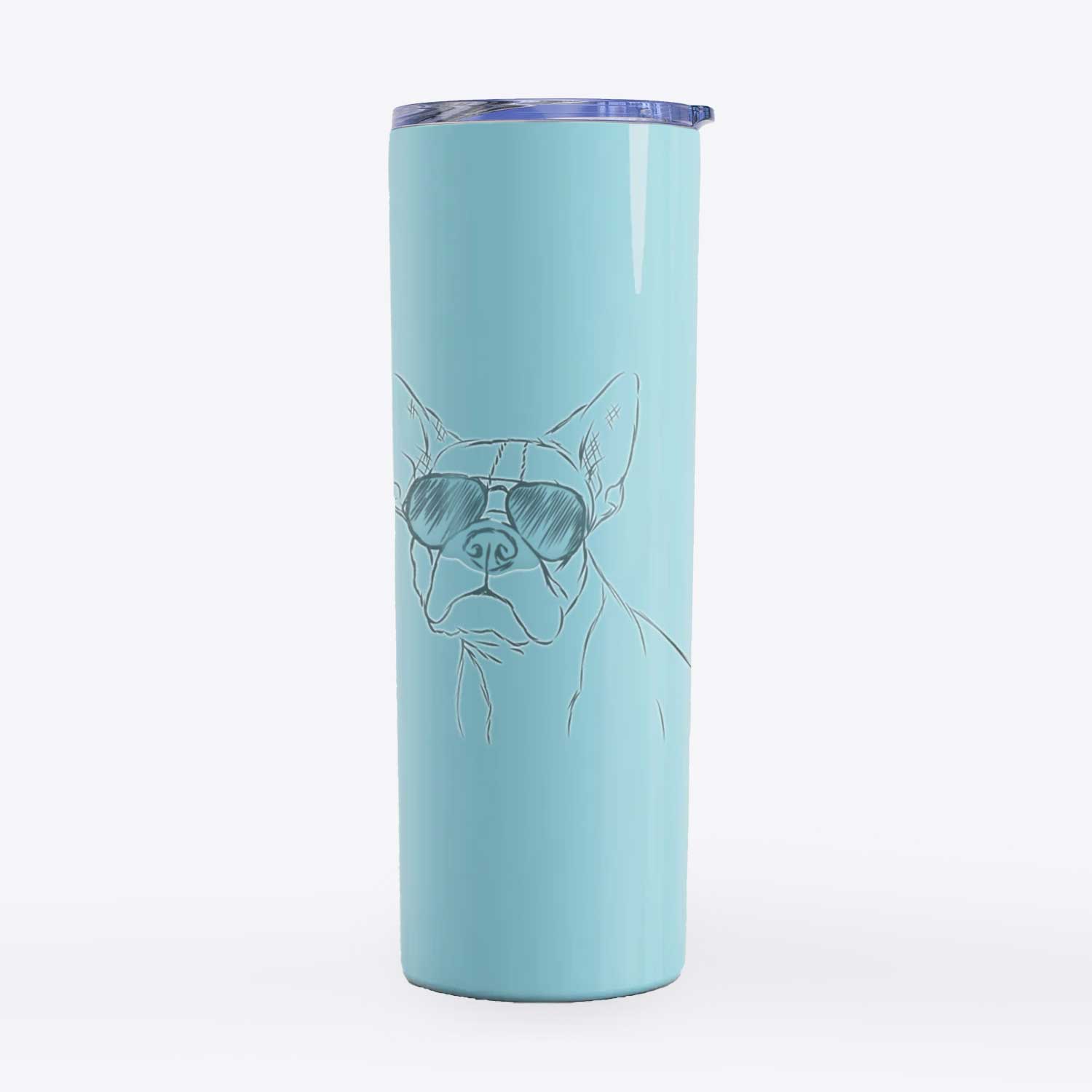 Charles the Boston Terrier - 20oz Skinny Tumbler