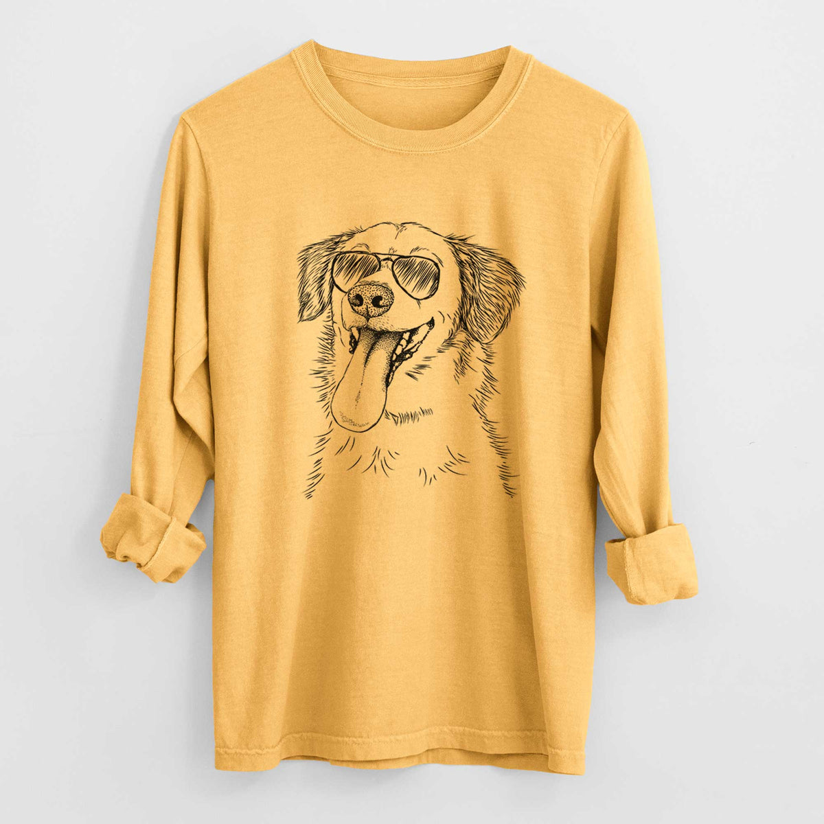 Aviators Charles Xavier the Mixed Breed - Heavyweight 100% Cotton Long Sleeve