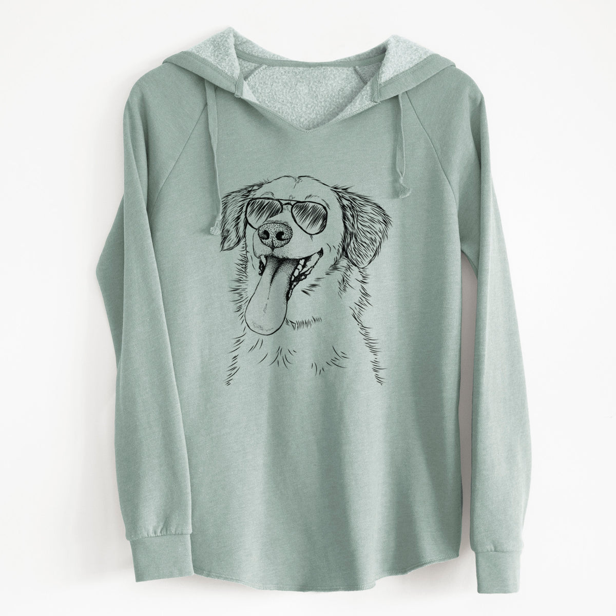 Aviator Charles Xavier the Mixed Breed - Cali Wave Hooded Sweatshirt