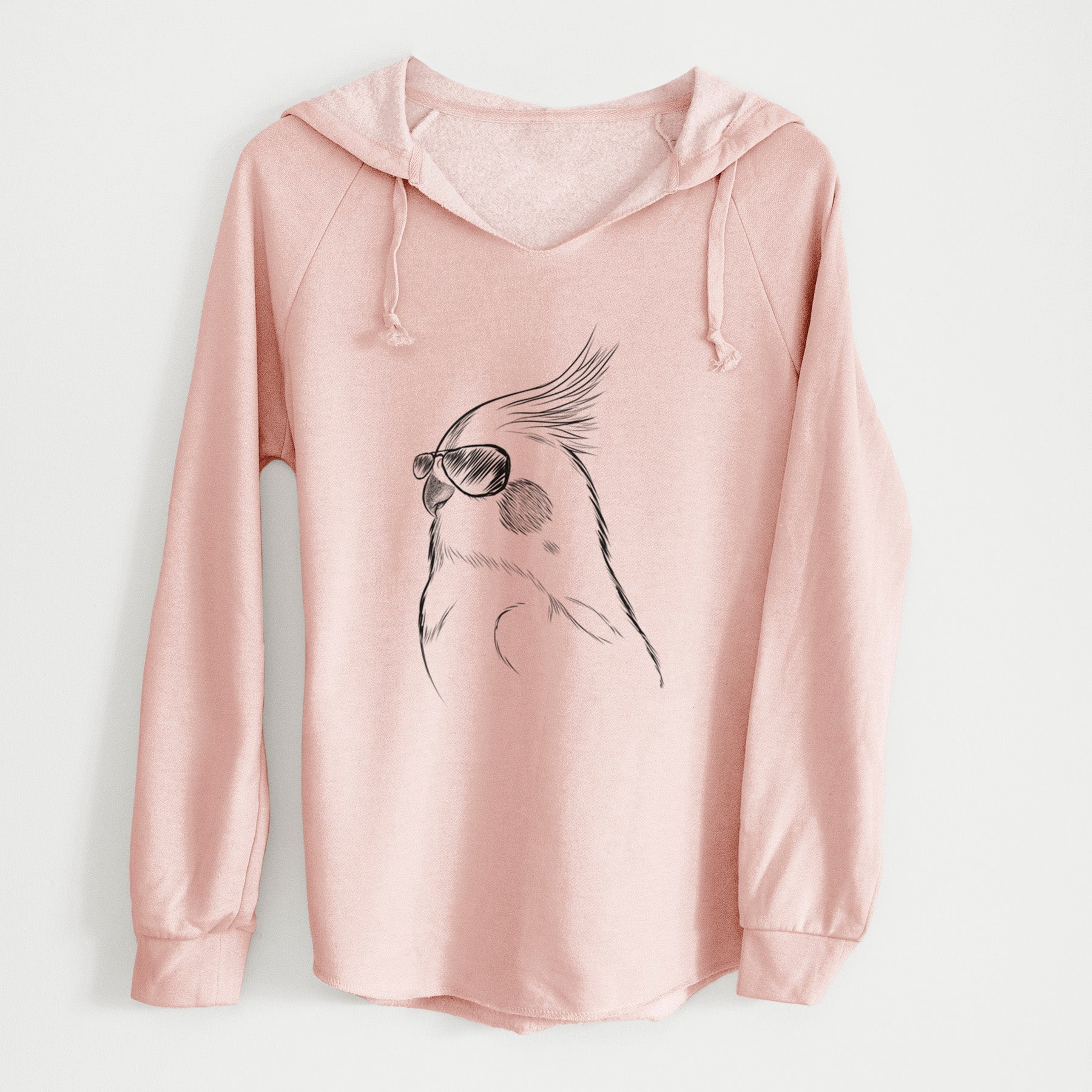 Aviator Charlie the Cockatiel - Cali Wave Hooded Sweatshirt