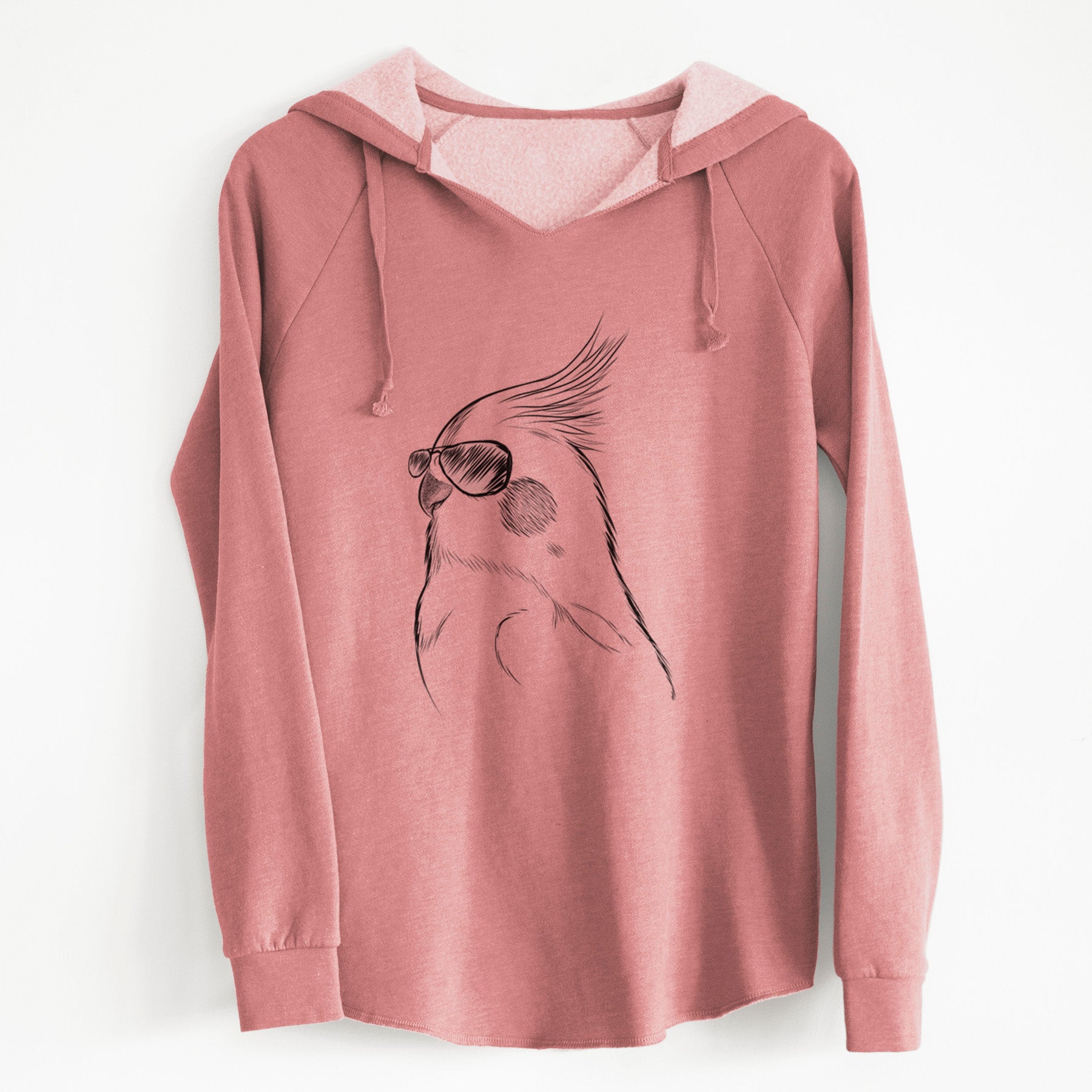 Aviator Charlie the Cockatiel - Cali Wave Hooded Sweatshirt