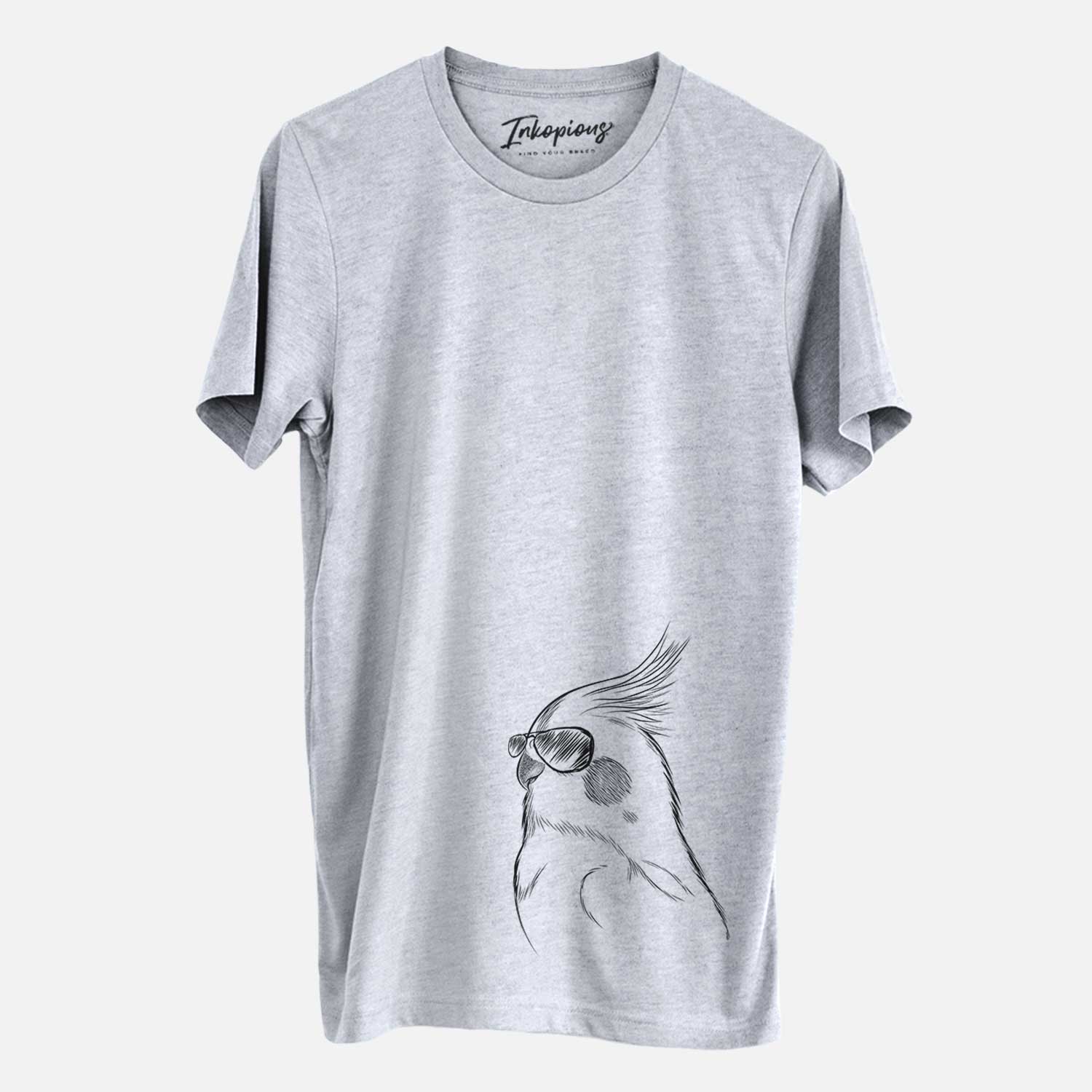 Aviator Charlie the Cockatiel - Unisex Crewneck