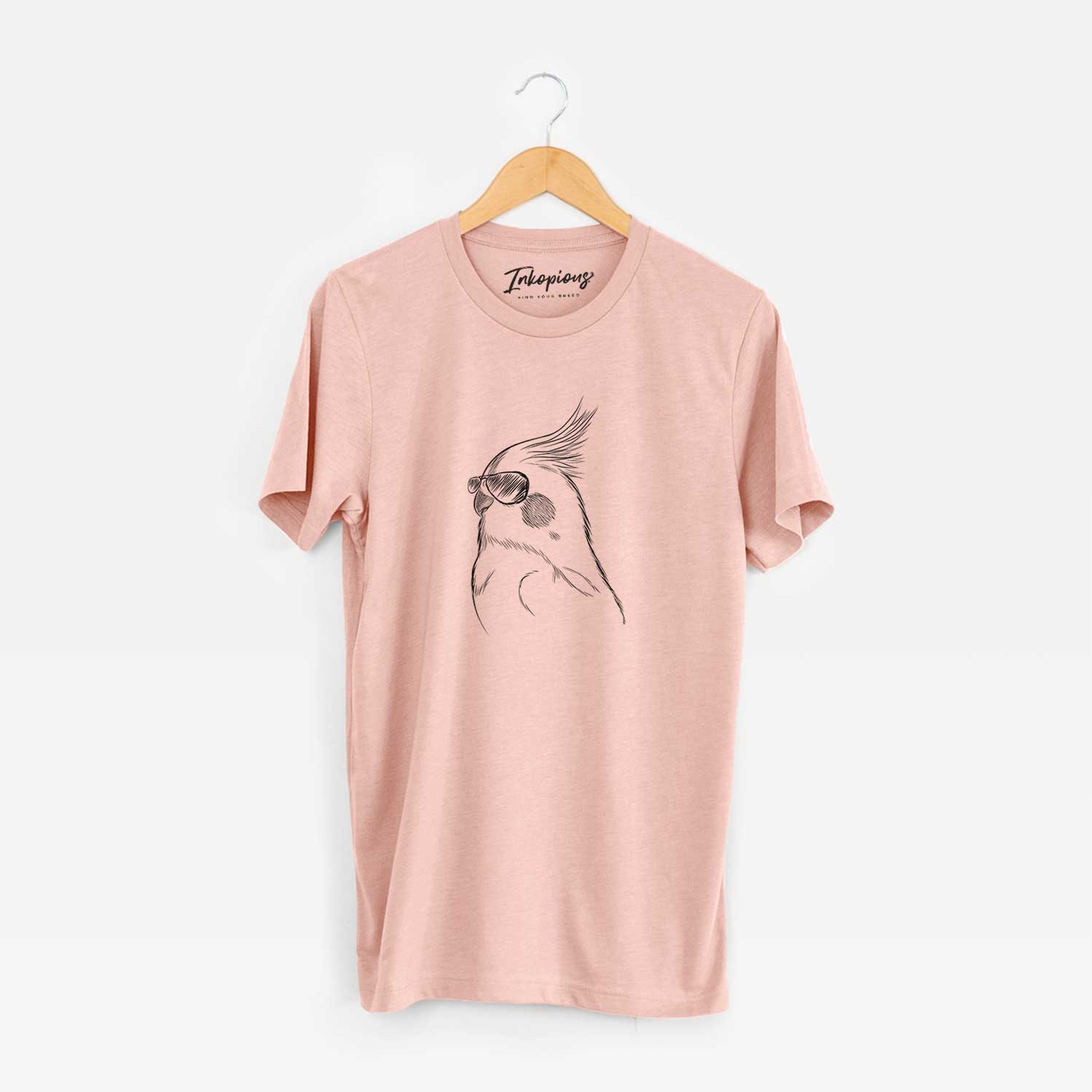 Aviator Charlie the Cockatiel - Unisex Crewneck