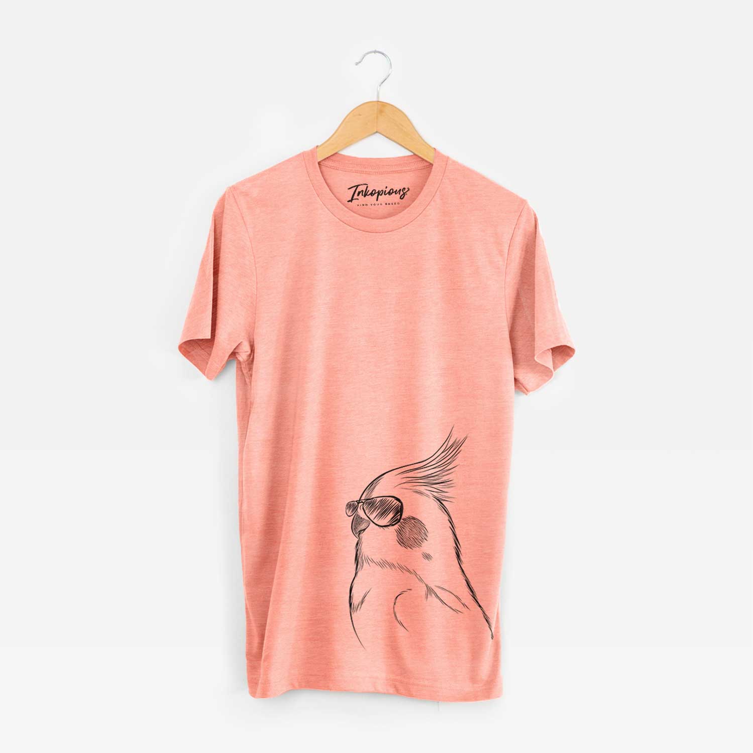 Aviator Charlie the Cockatiel - Unisex Crewneck