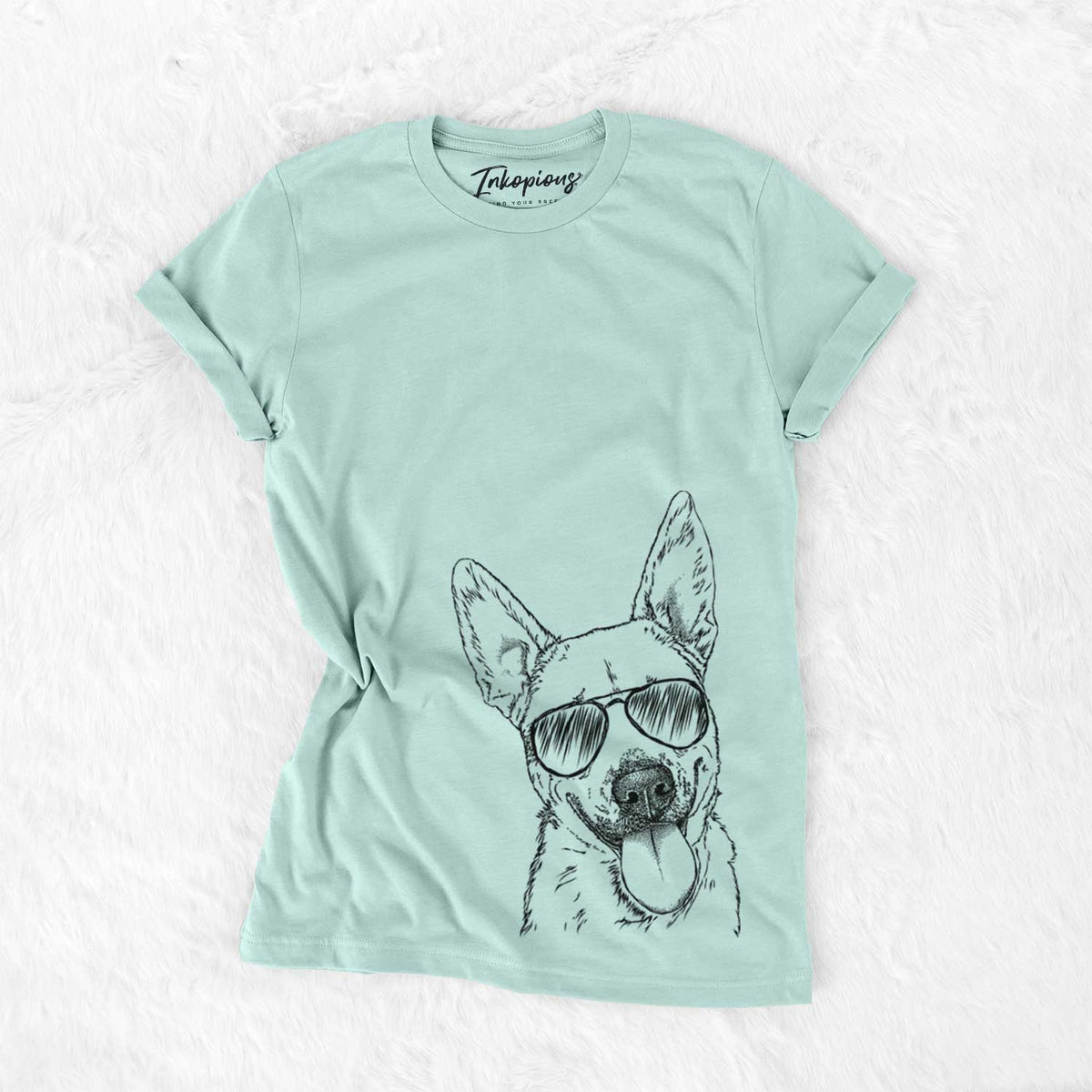 Aviator Charlie the Mixed Breed - Unisex Crewneck