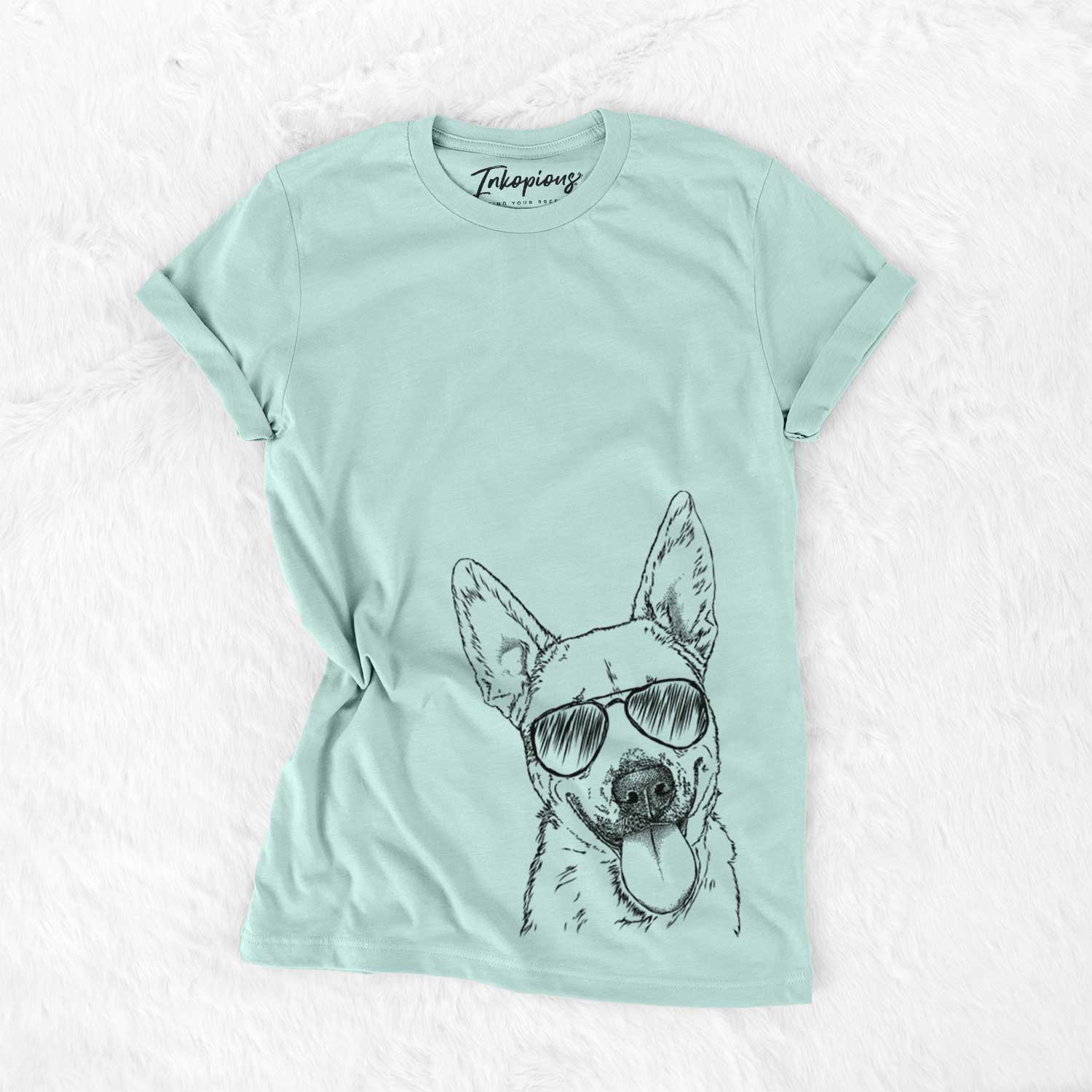 Aviator Charlie the Mixed Breed - Unisex Crewneck