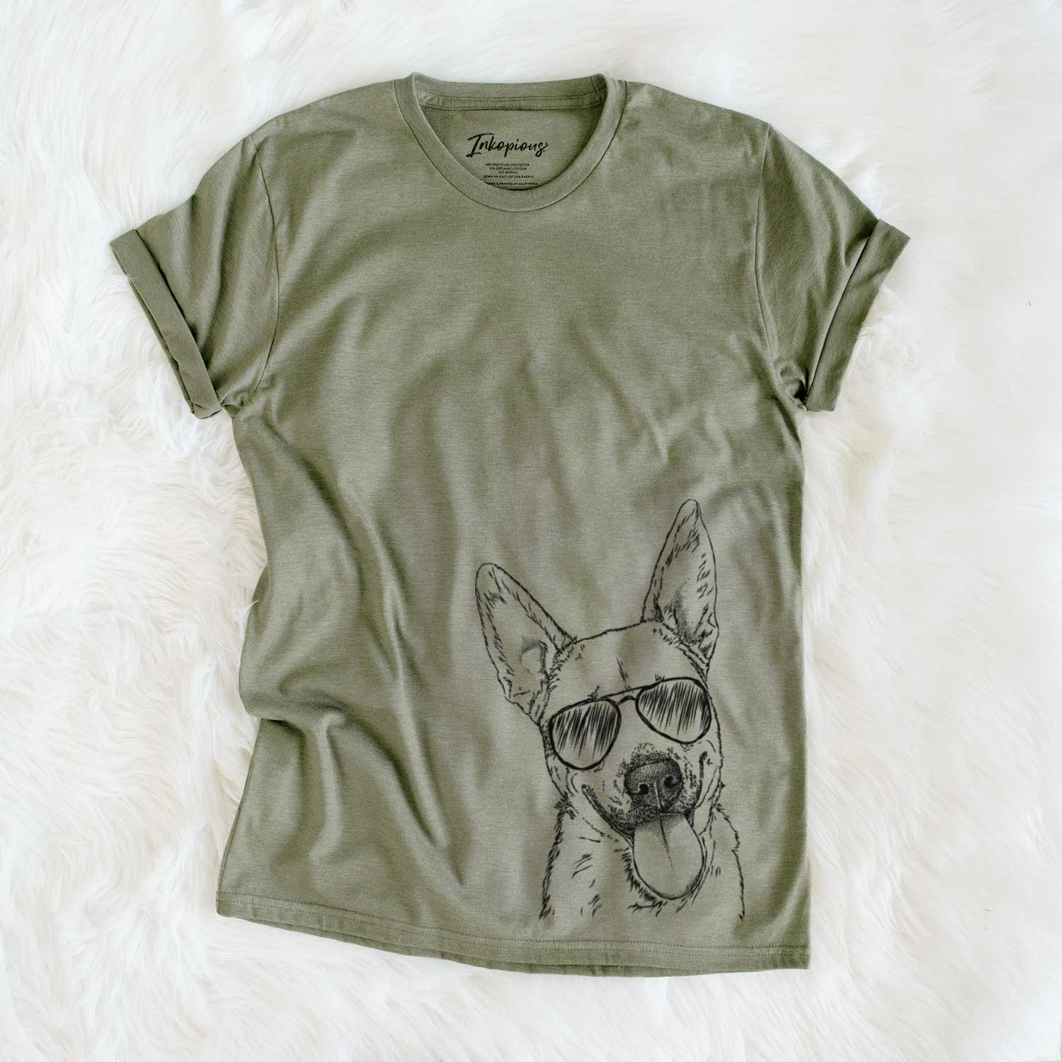Aviator Charlie the Mixed Breed - Unisex Crewneck