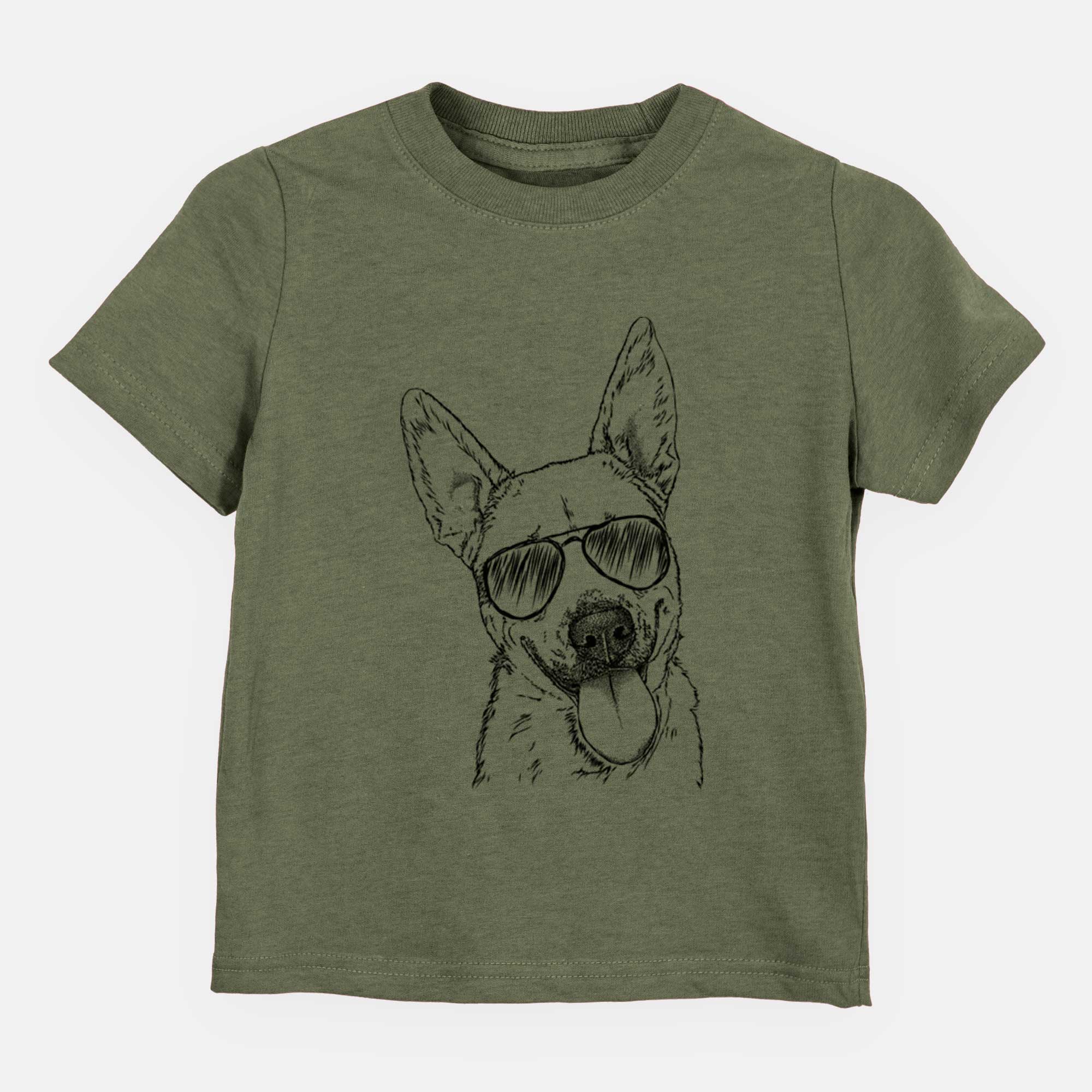 Aviator Charlie the Mixed Breed - Kids/Youth/Toddler Shirt