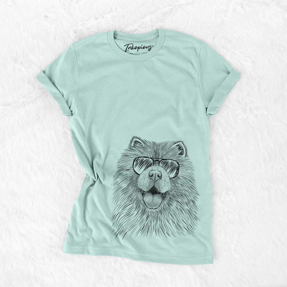 Aviator Charming Charlie the Chow Chow - Unisex Crewneck