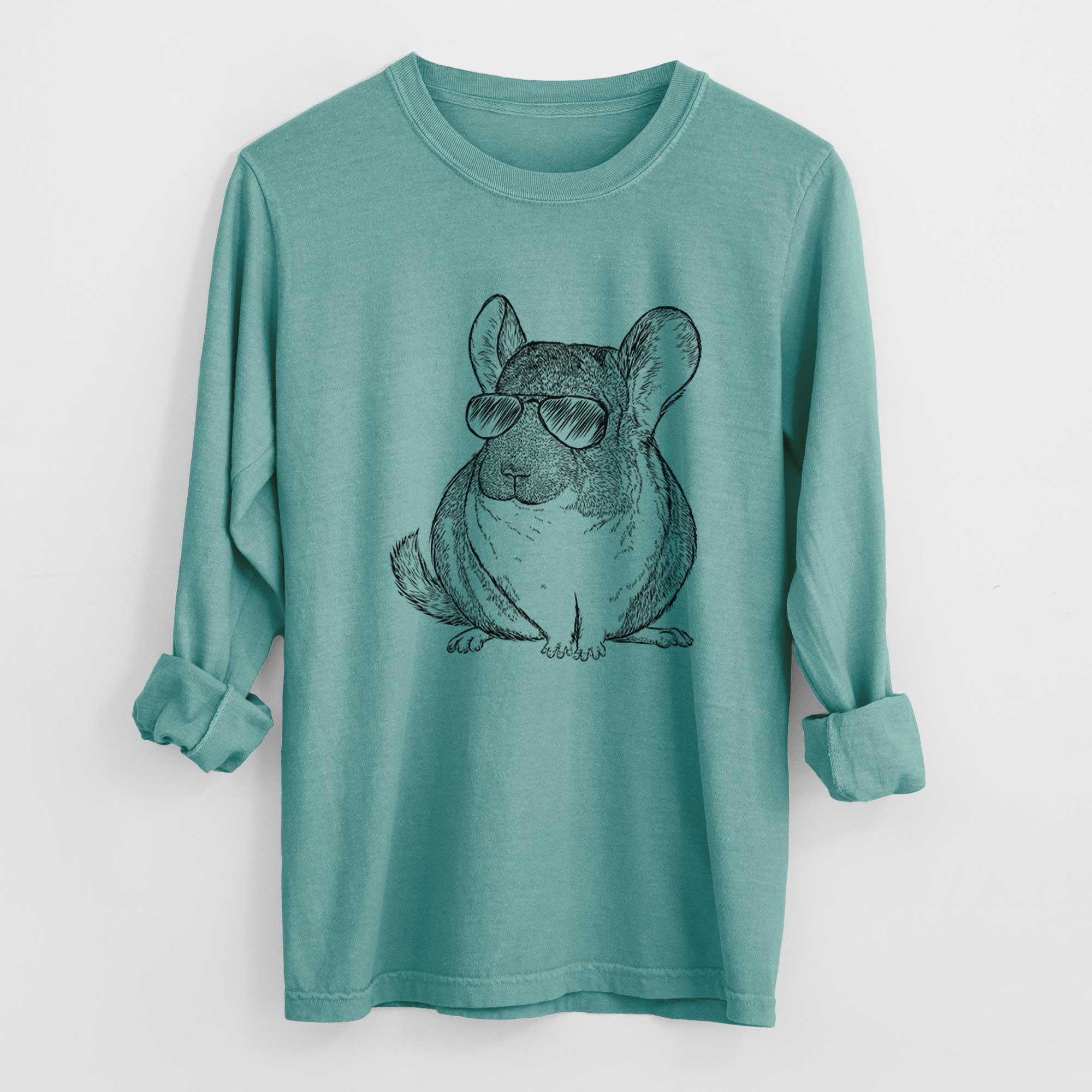 Aviators Cheddar the Chinchilla - Heavyweight 100% Cotton Long Sleeve