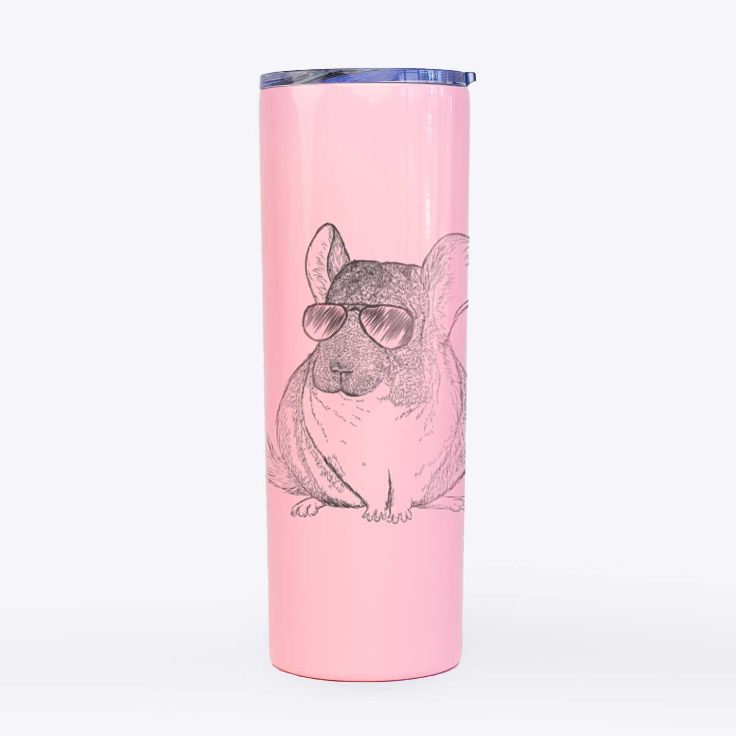 Cheddar the Chinchilla - 20oz Skinny Tumbler