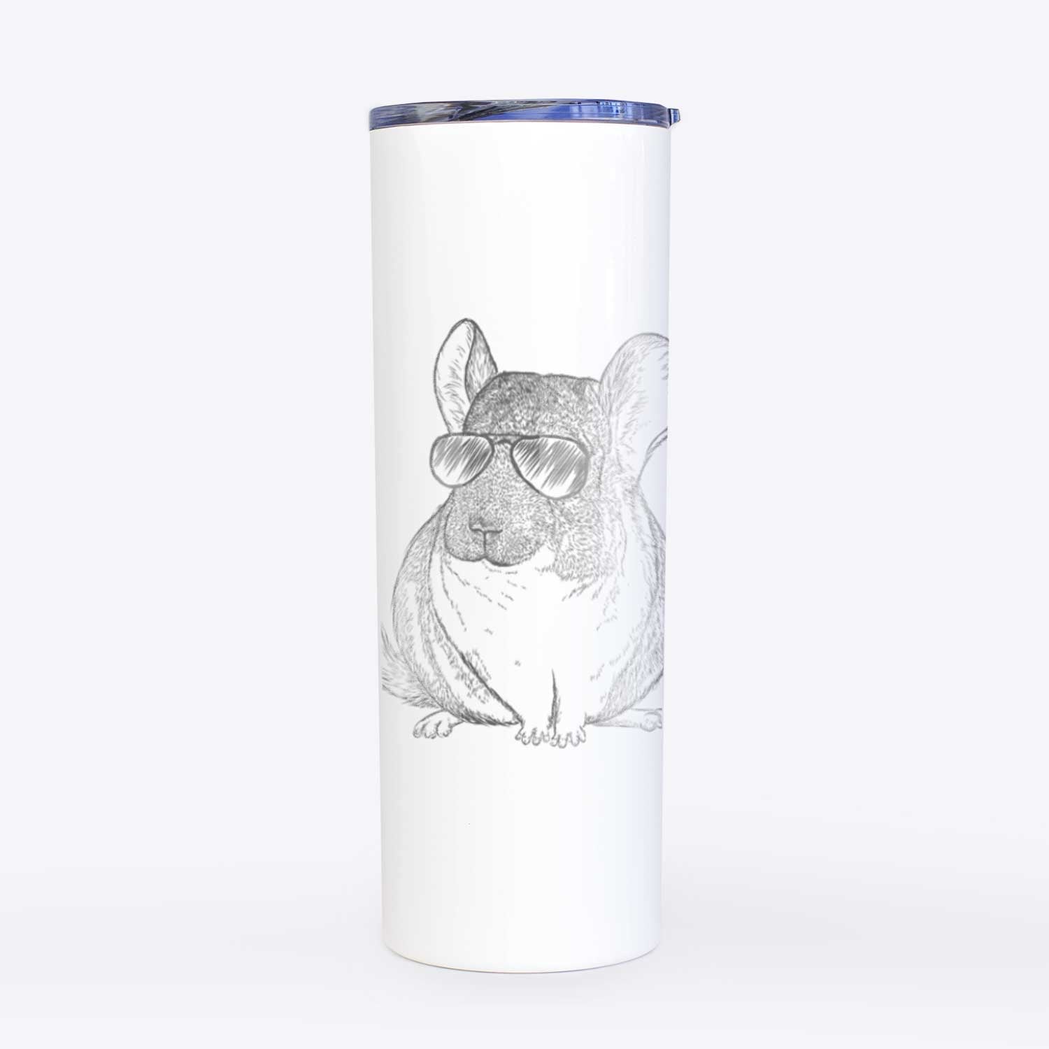 Cheddar the Chinchilla - 20oz Skinny Tumbler