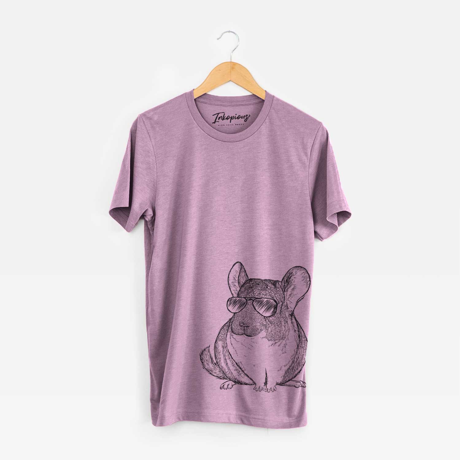 Aviator Cheddar the Chinchilla - Unisex Crewneck