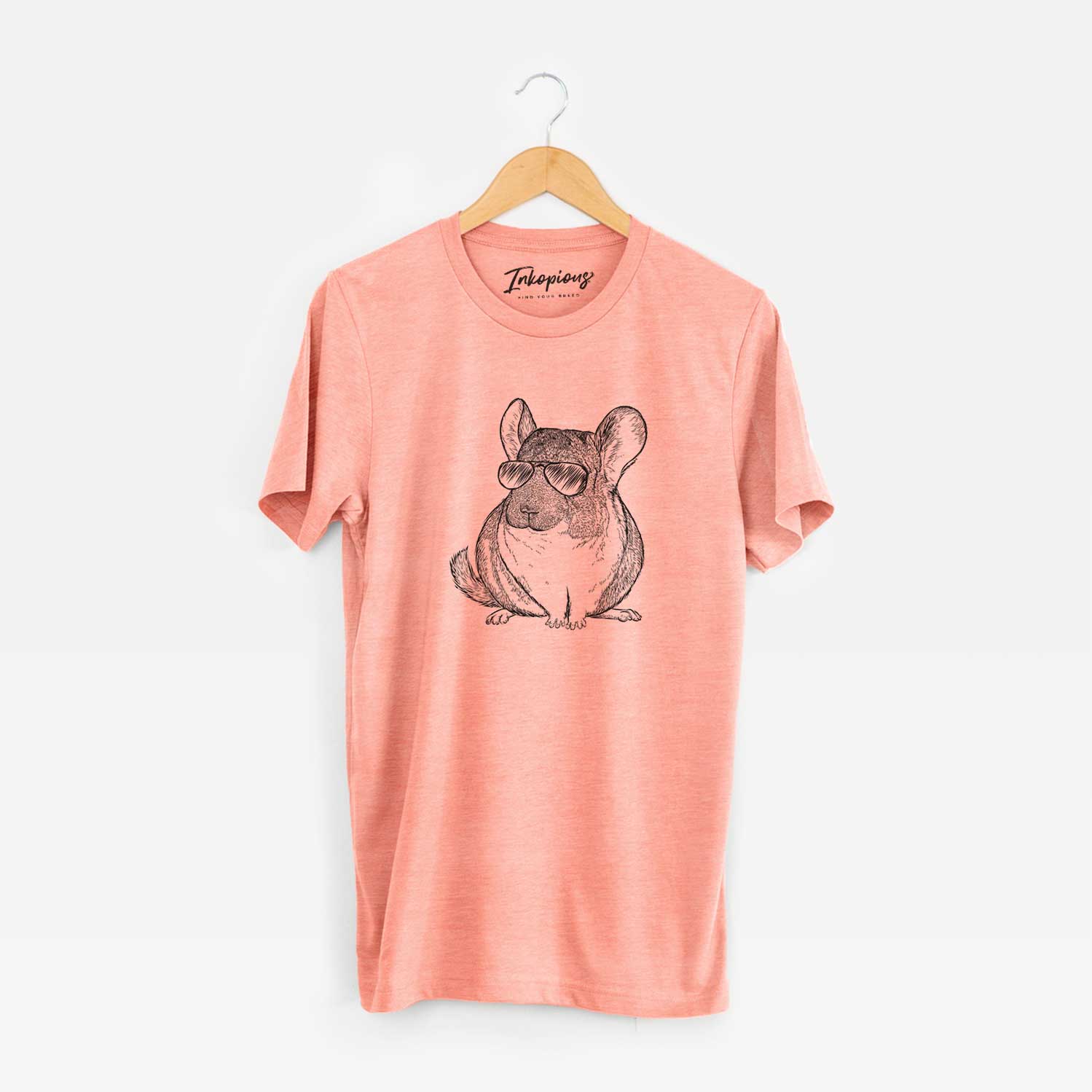 Aviator Cheddar the Chinchilla - Unisex Crewneck