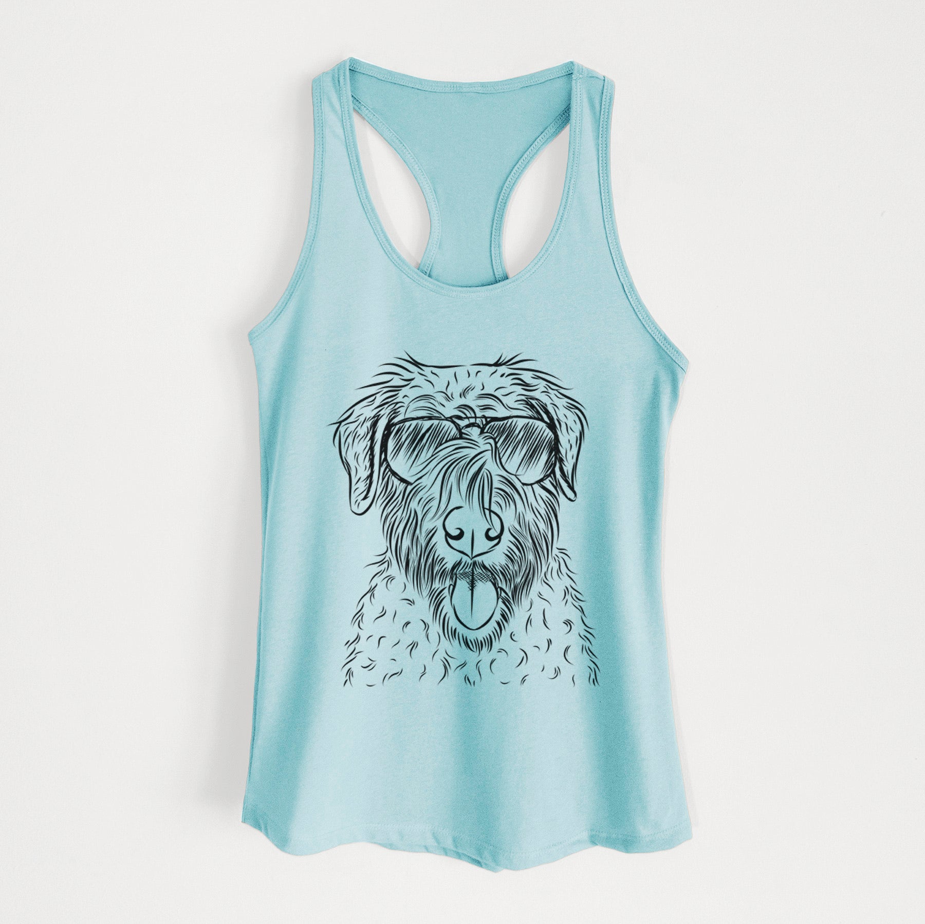 Chester the Soft Coated Wheaten Terrier - Women's Racerback Tanktop