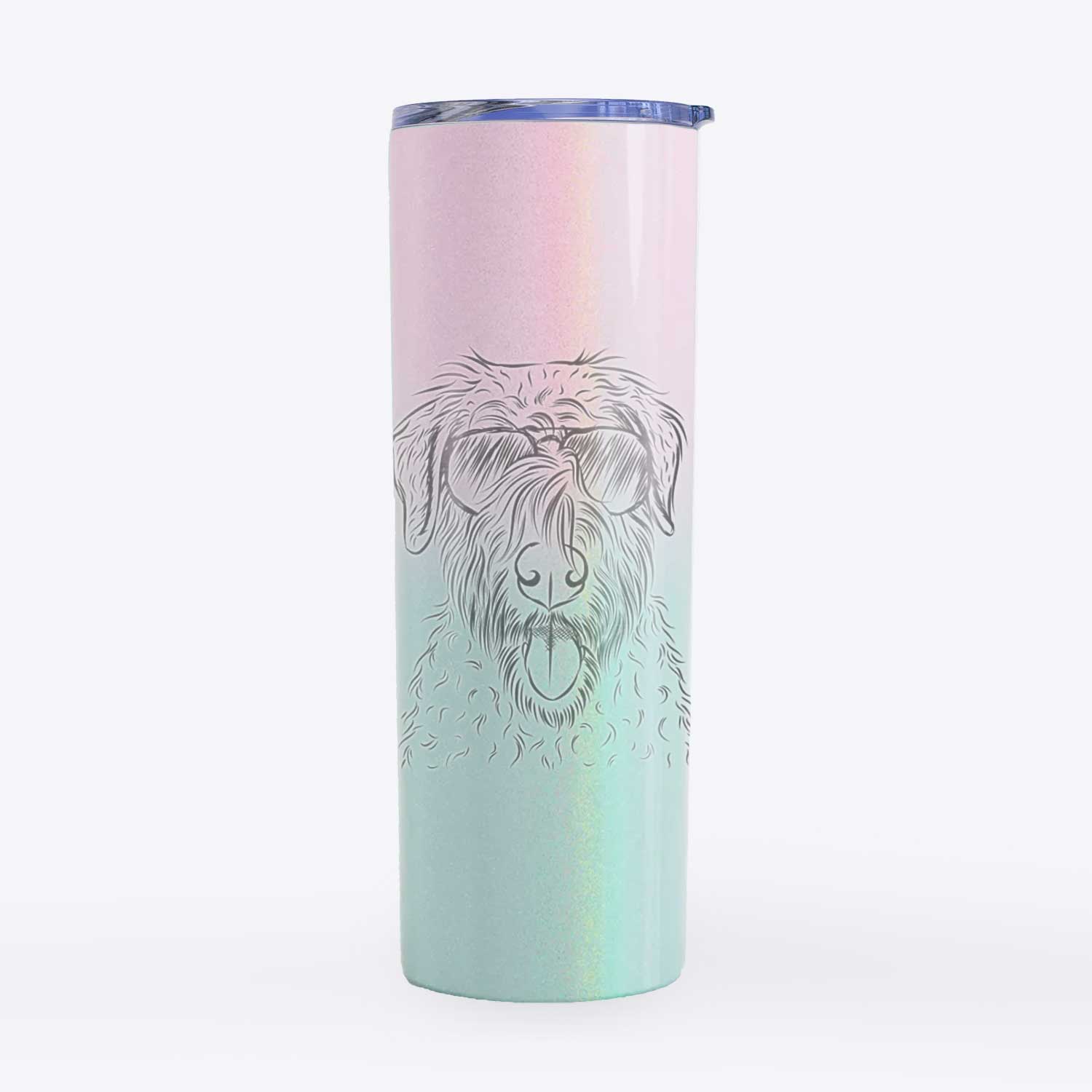 Chester the Soft Coated Wheaten Terrier - 20oz Skinny Tumbler