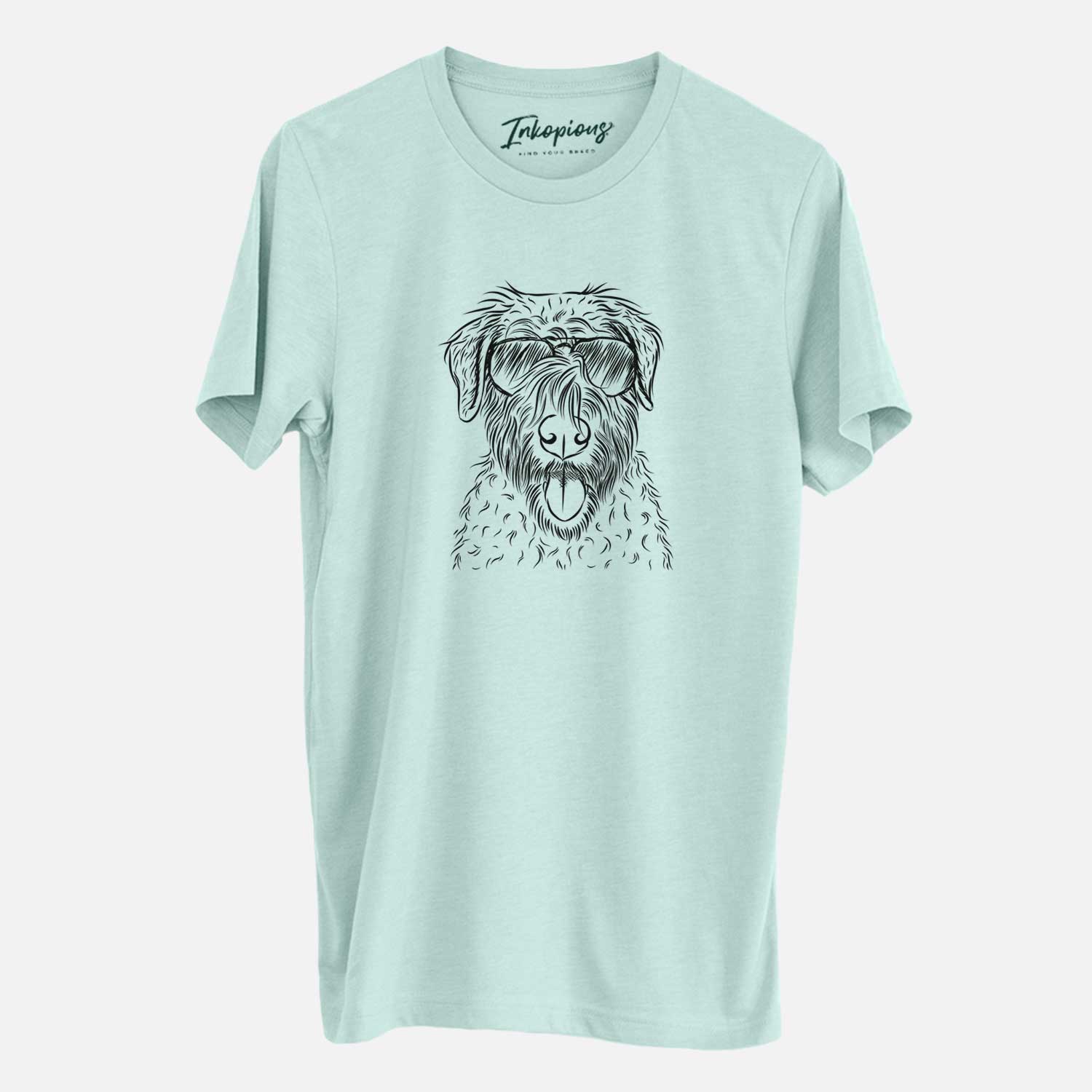 Aviator Chester the Soft Coated Wheaten Terrier - Unisex Crewneck