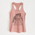 Chester the Red Tick Coonhound - Women's Racerback Tanktop