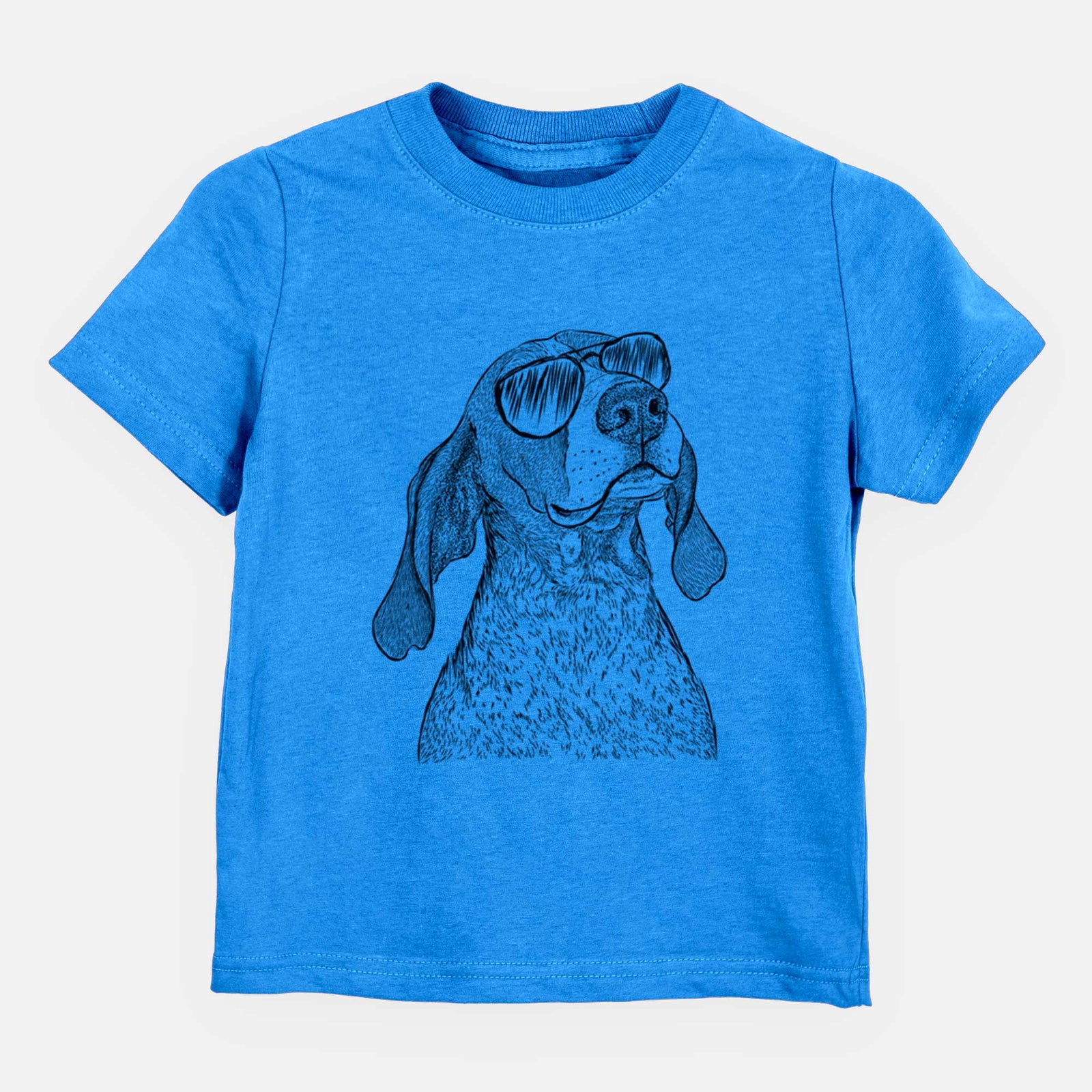 Aviator Chester the Red Tick Coonhound - Kids/Youth/Toddler Shirt