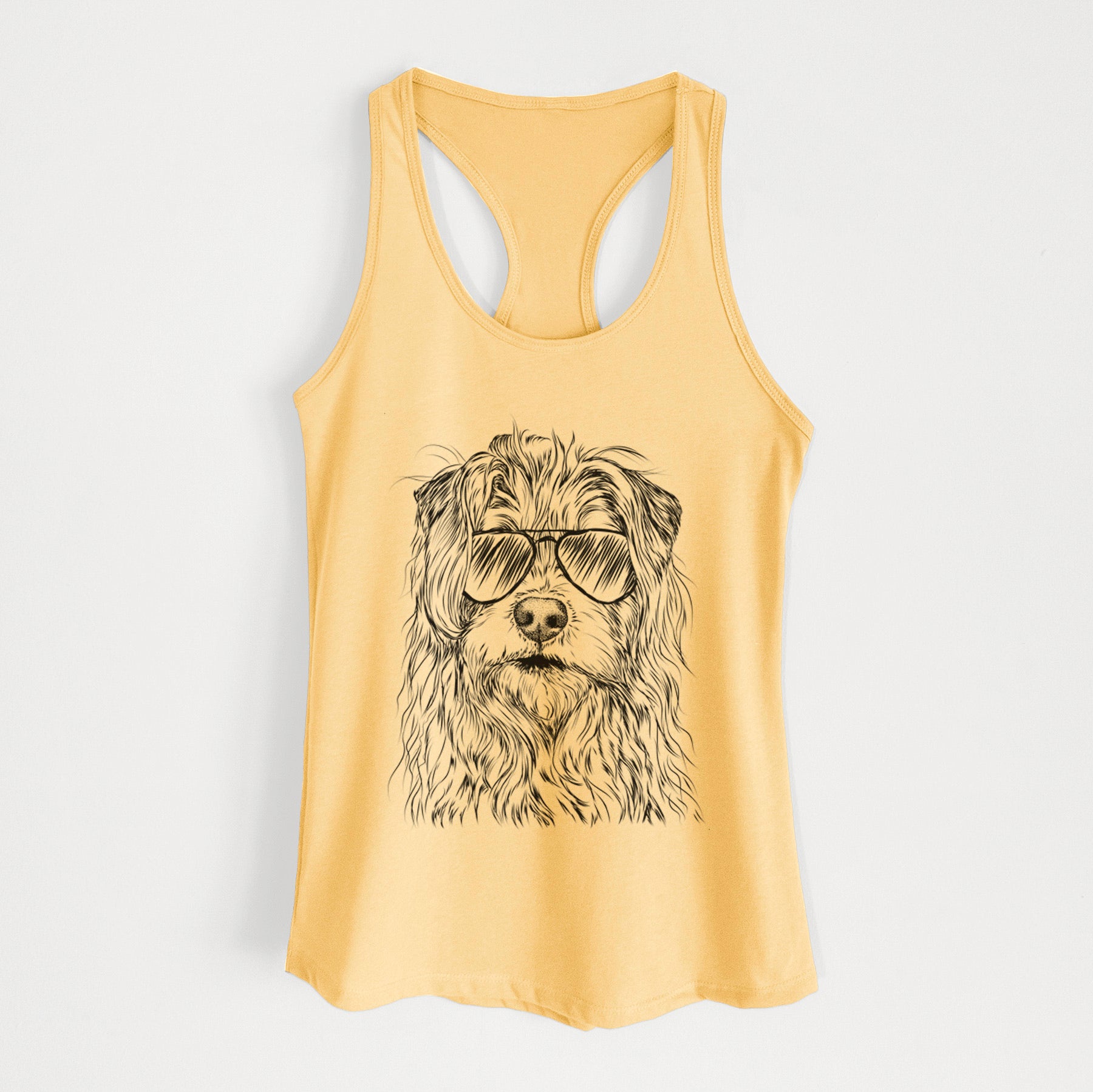 Chester the Terrier Mix - Women's Racerback Tanktop