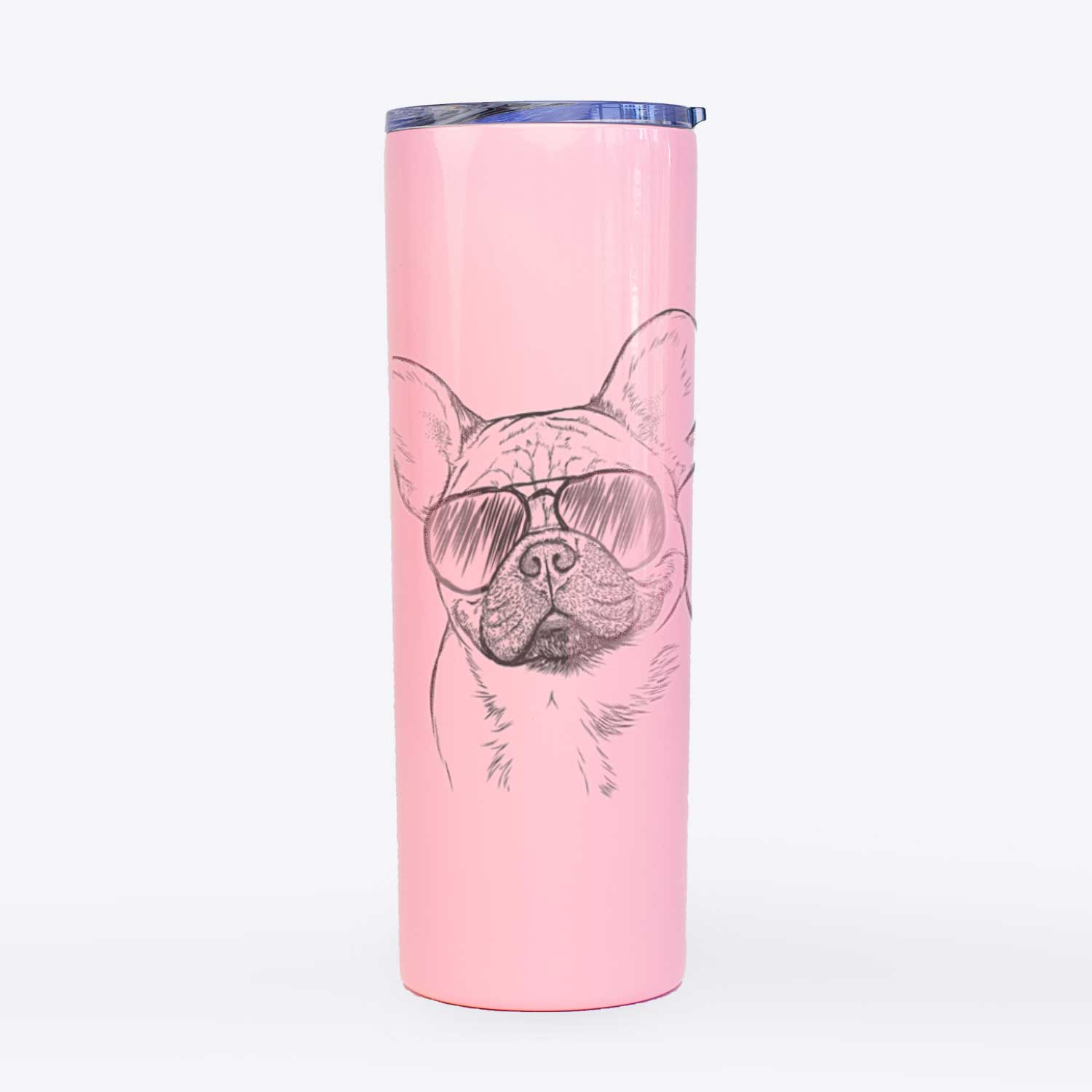 Chew Chew the French Bulldog - 20oz Skinny Tumbler