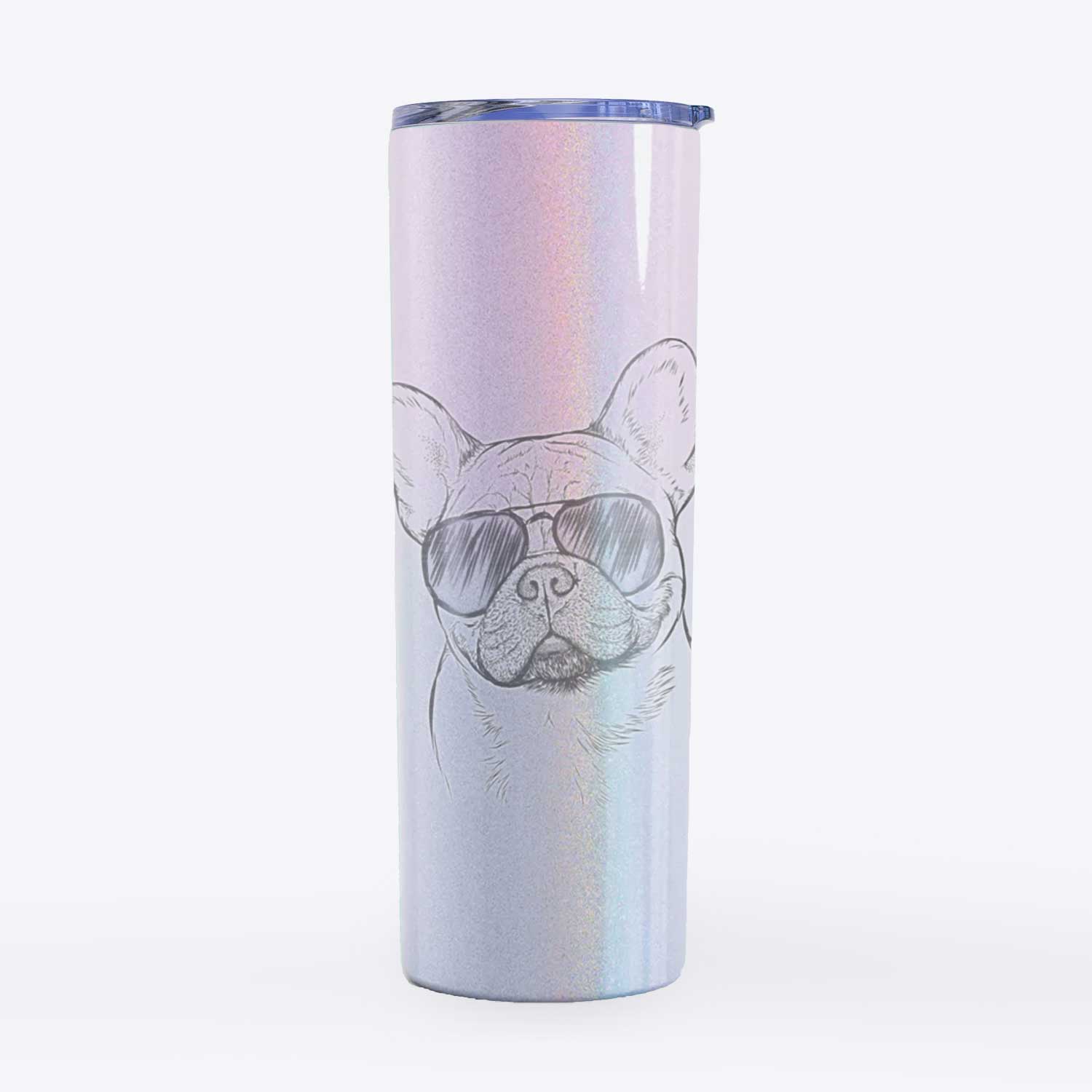 Chew Chew the French Bulldog - 20oz Skinny Tumbler