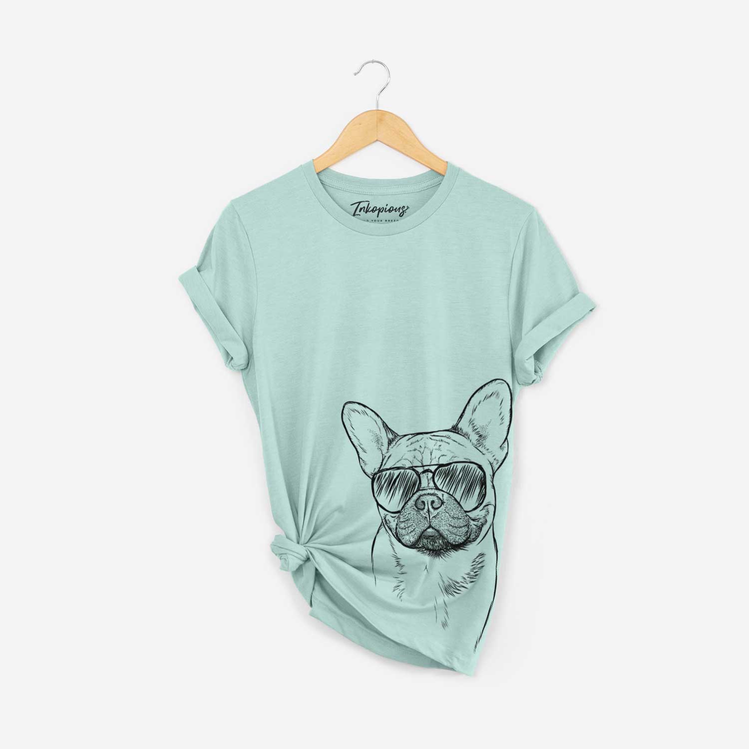 Chew Chew the French Bulldog - Bella Canvas Unisex Crewneck