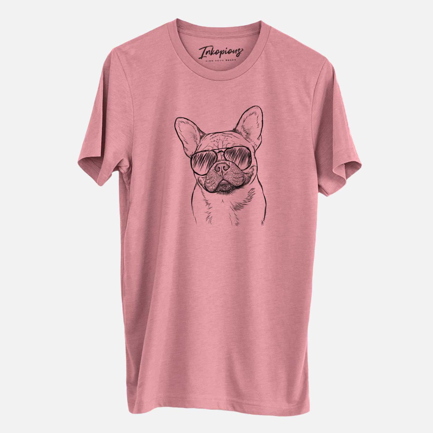 Aviator Chew Chew the French Bulldog - Unisex Crewneck