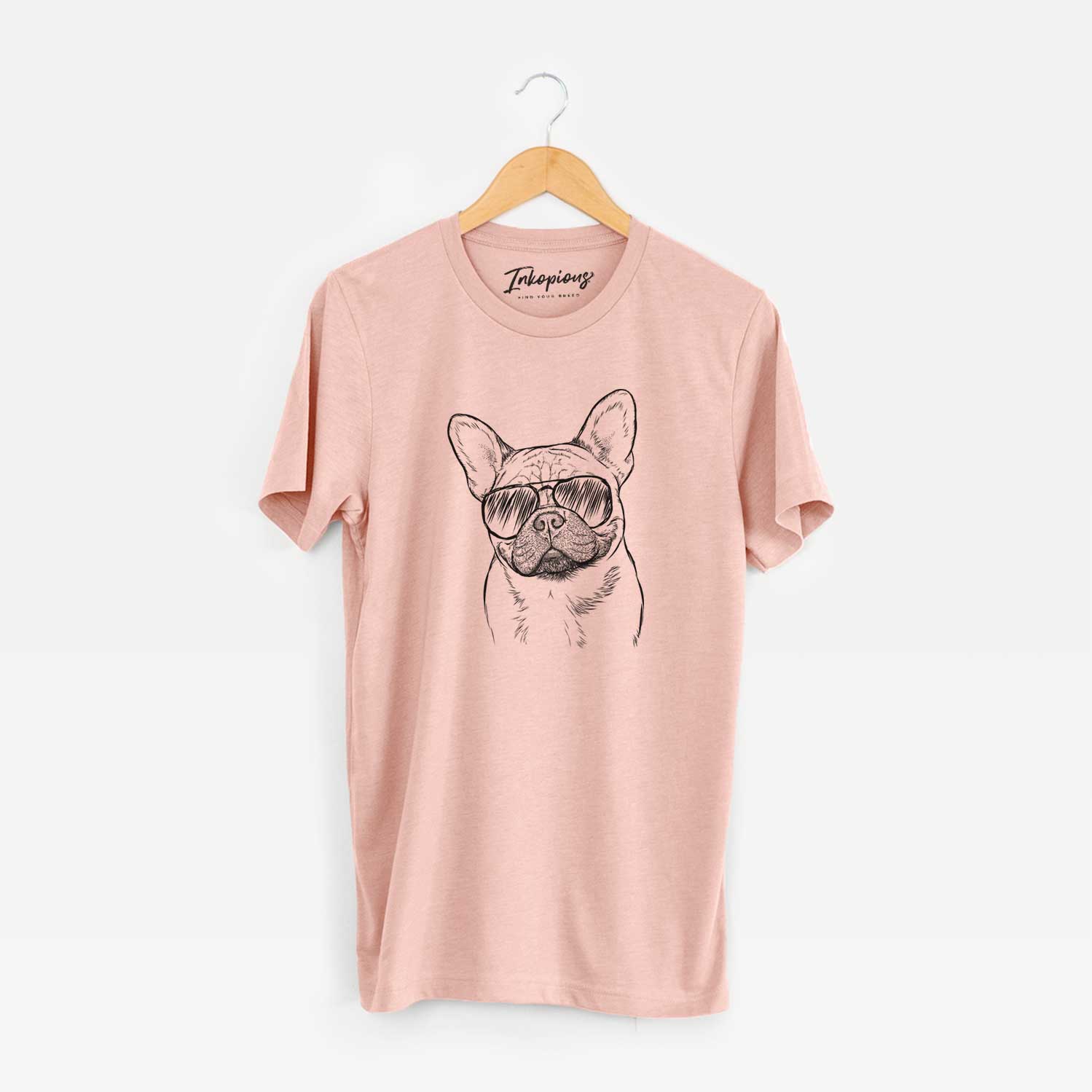 Aviator Chew Chew the French Bulldog - Unisex Crewneck