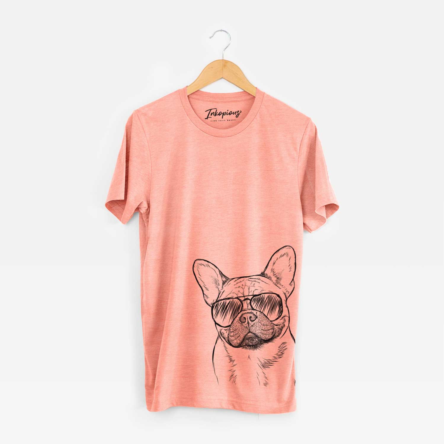 Aviator Chew Chew the French Bulldog - Unisex Crewneck