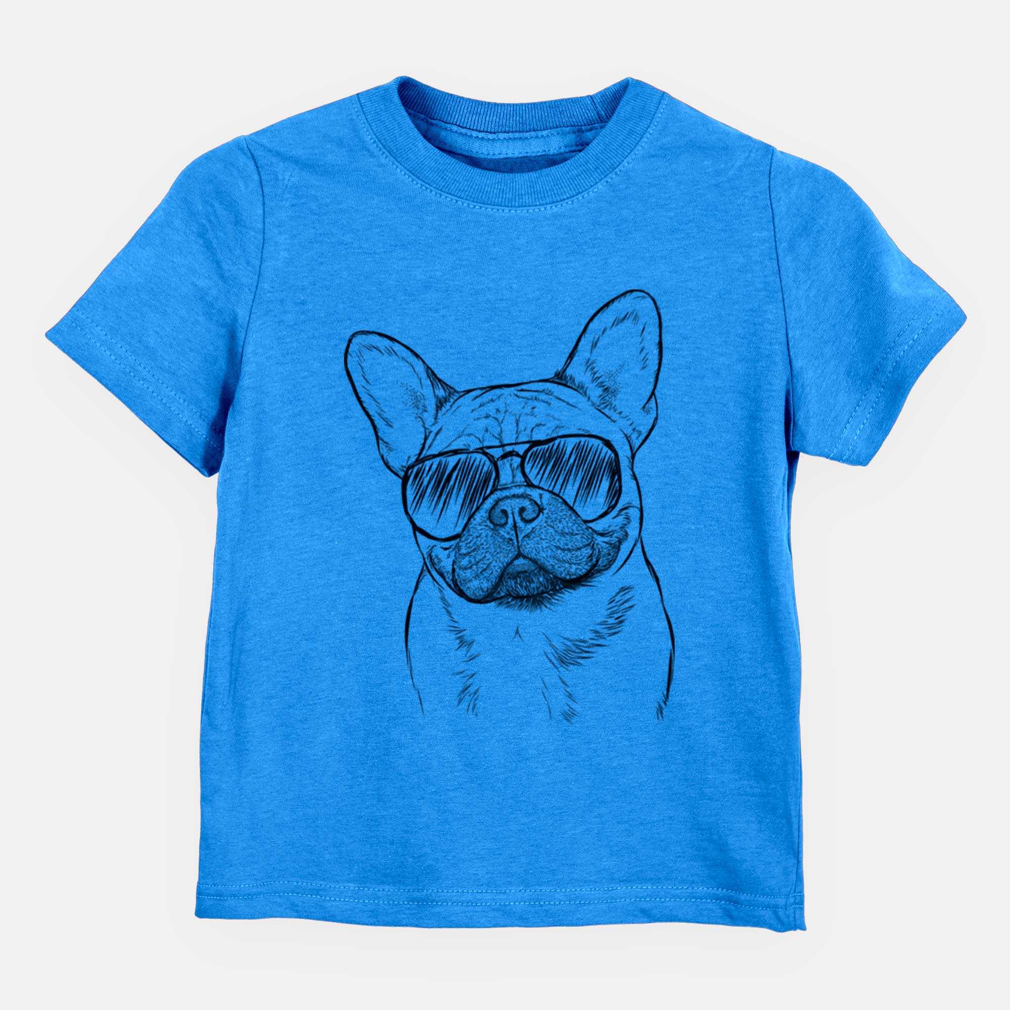 Aviator Chew Chew the French Bulldog - Kids/Youth/Toddler Shirt