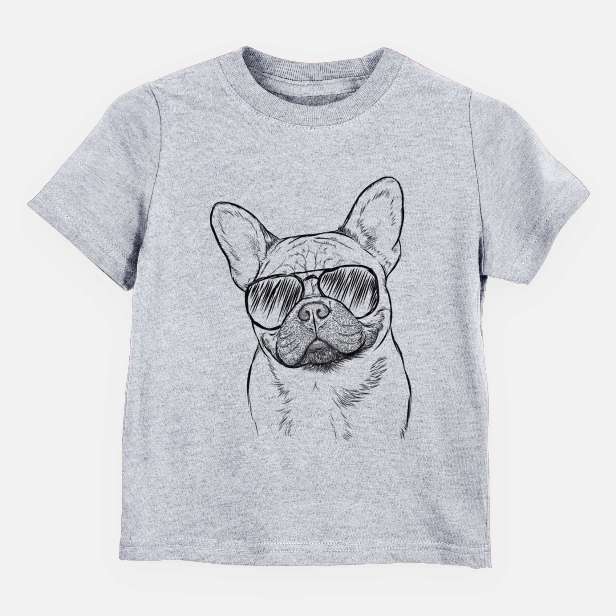 Aviator Chew Chew the French Bulldog - Kids/Youth/Toddler Shirt