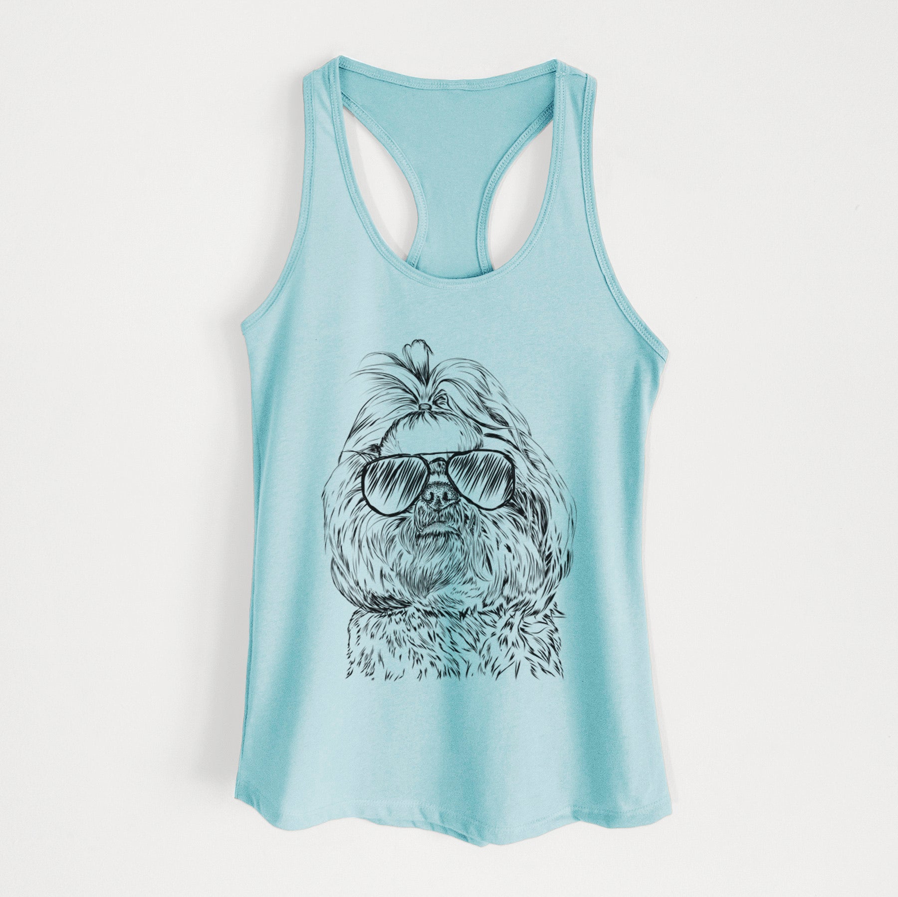 Chewie the Shih Tzu - Women's Racerback Tanktop