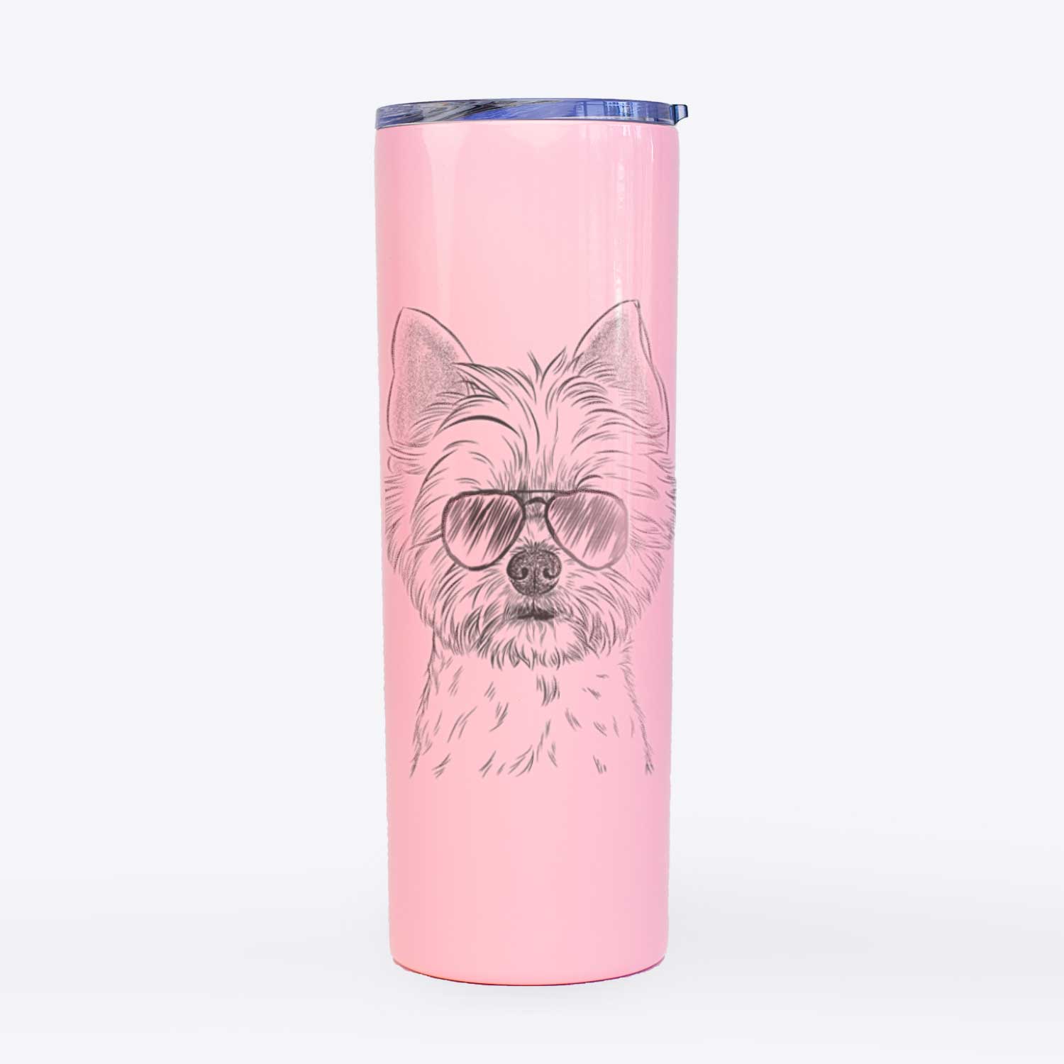 Chewy the Yorkshire Terrier - 20oz Skinny Tumbler