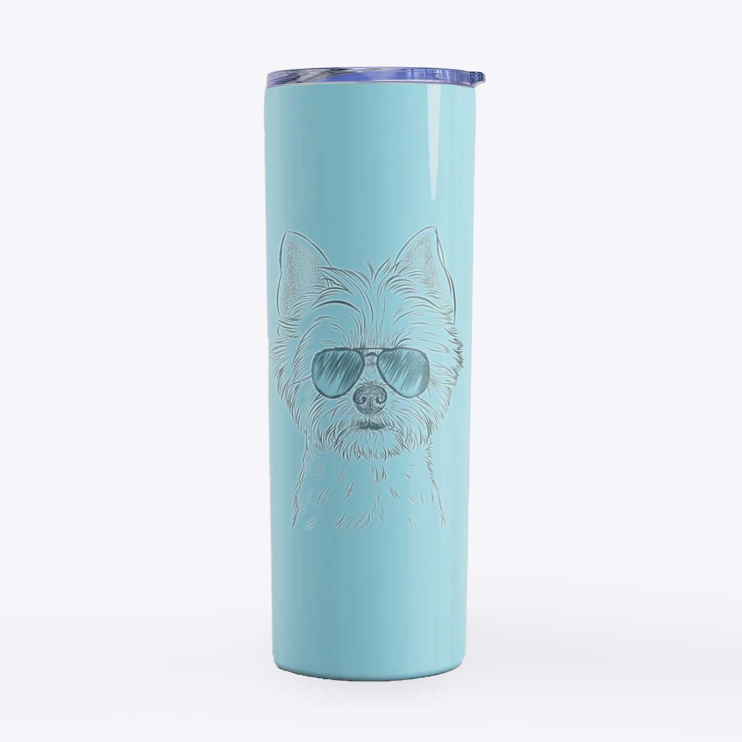 Chewy the Yorkshire Terrier - 20oz Skinny Tumbler